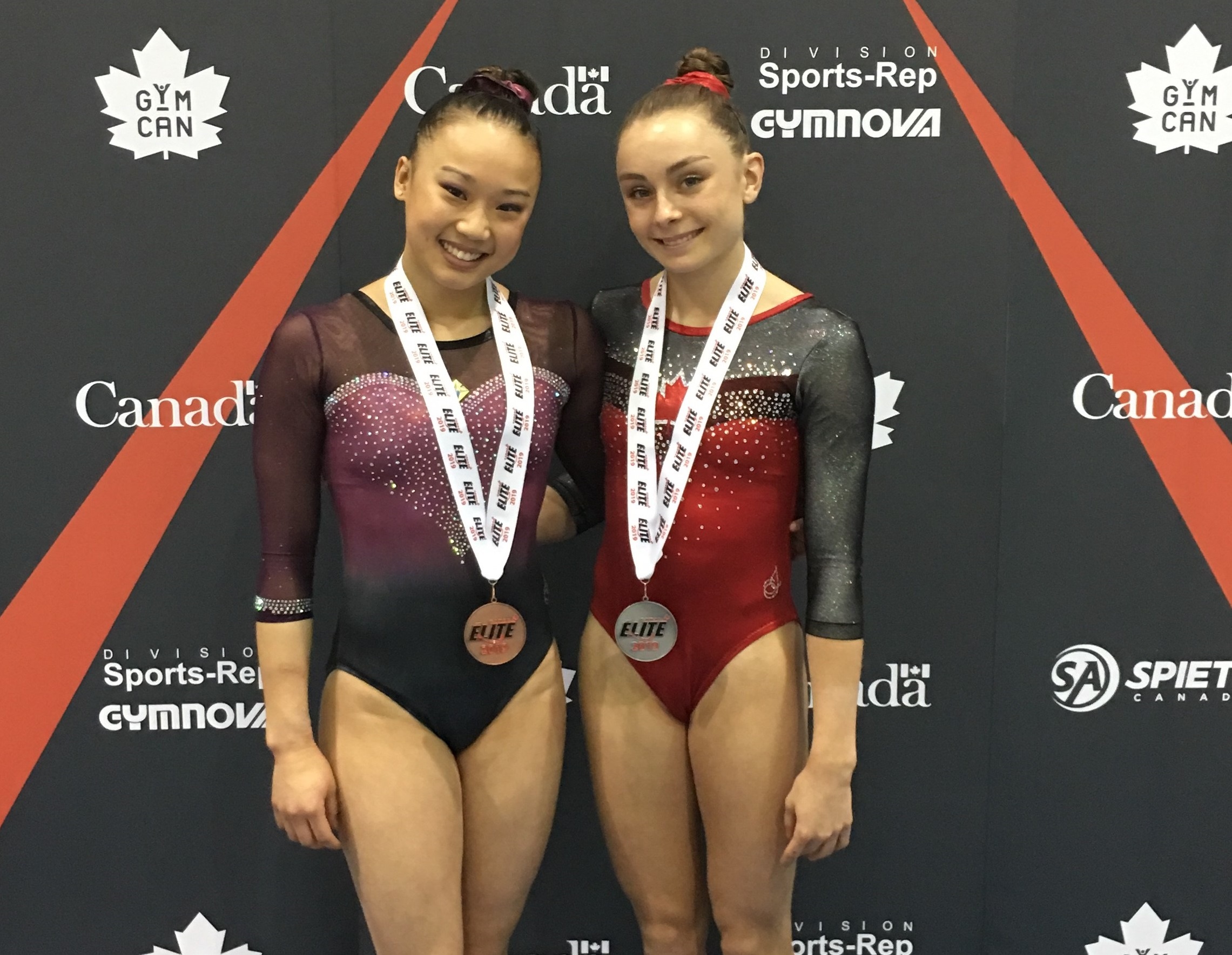 Des gymnastes de Mercier brillent à une compétition