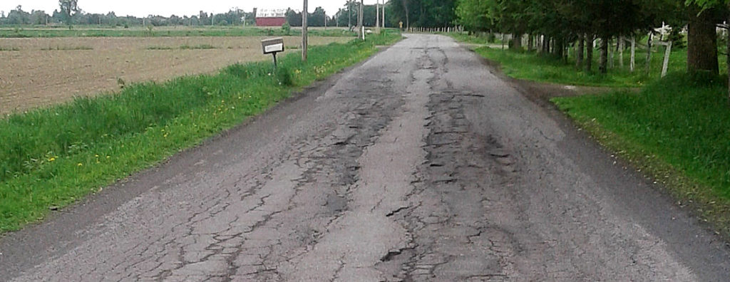 Parmi les pires routes au Québec