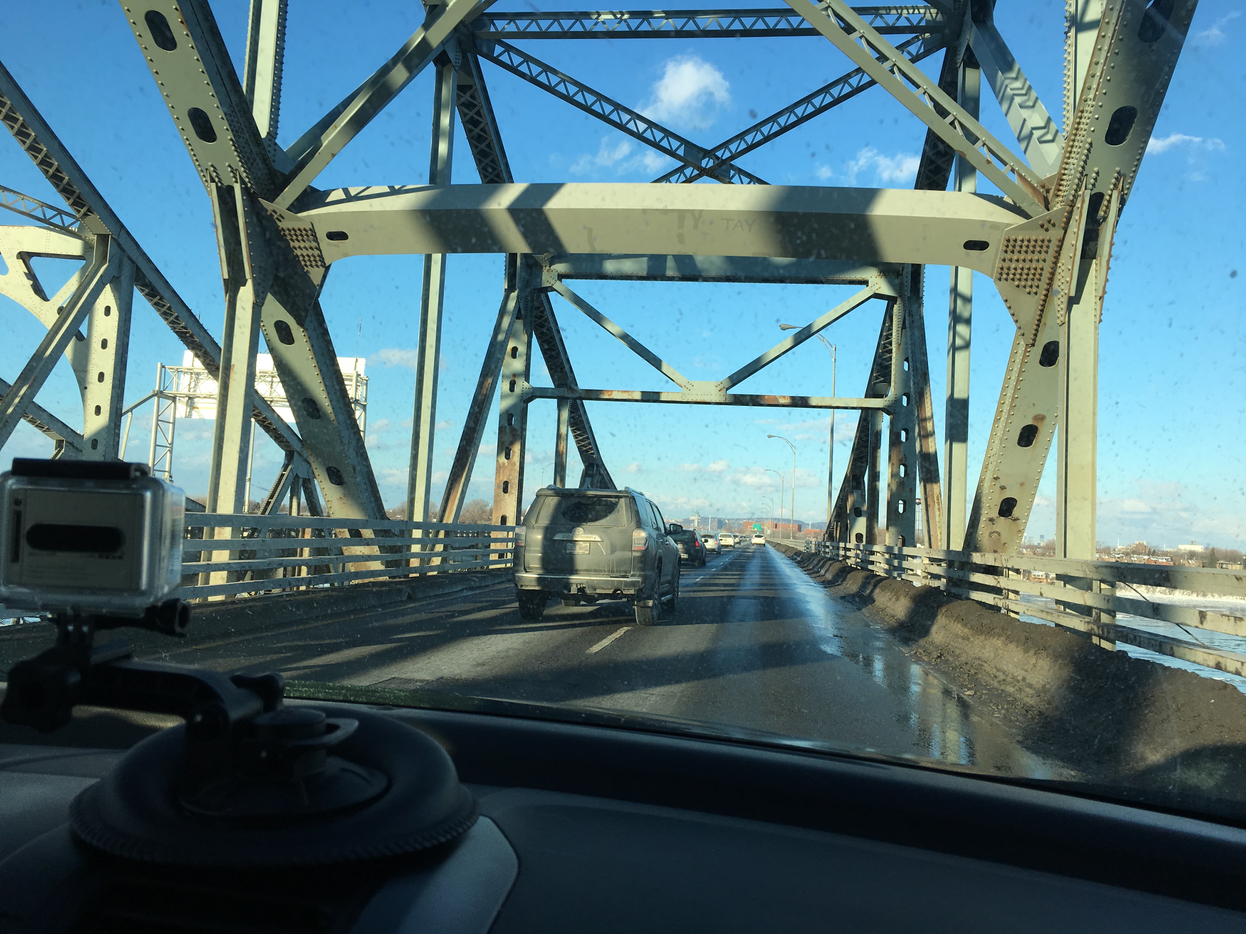 Une «surprise» pour les usagers du pont Mercier