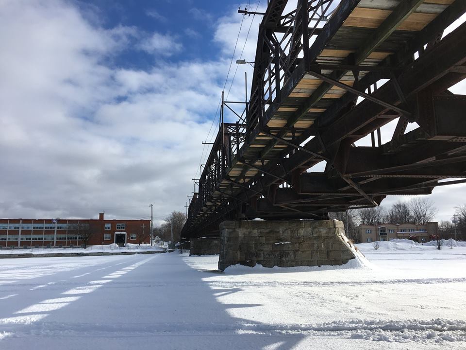 Déglaçage décalé de la rivière Châteauguay