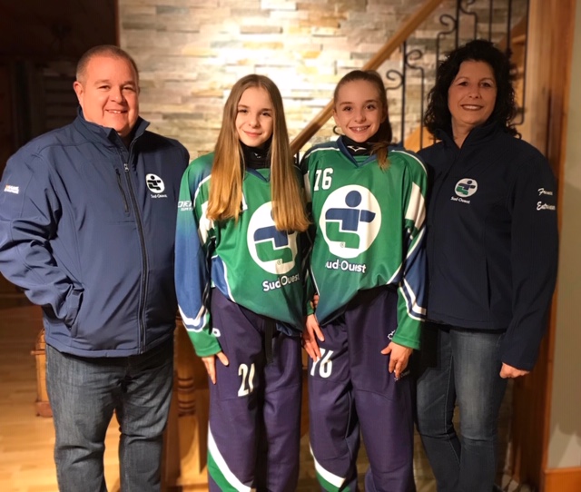 Jeux du Québec : des jumelles sportives