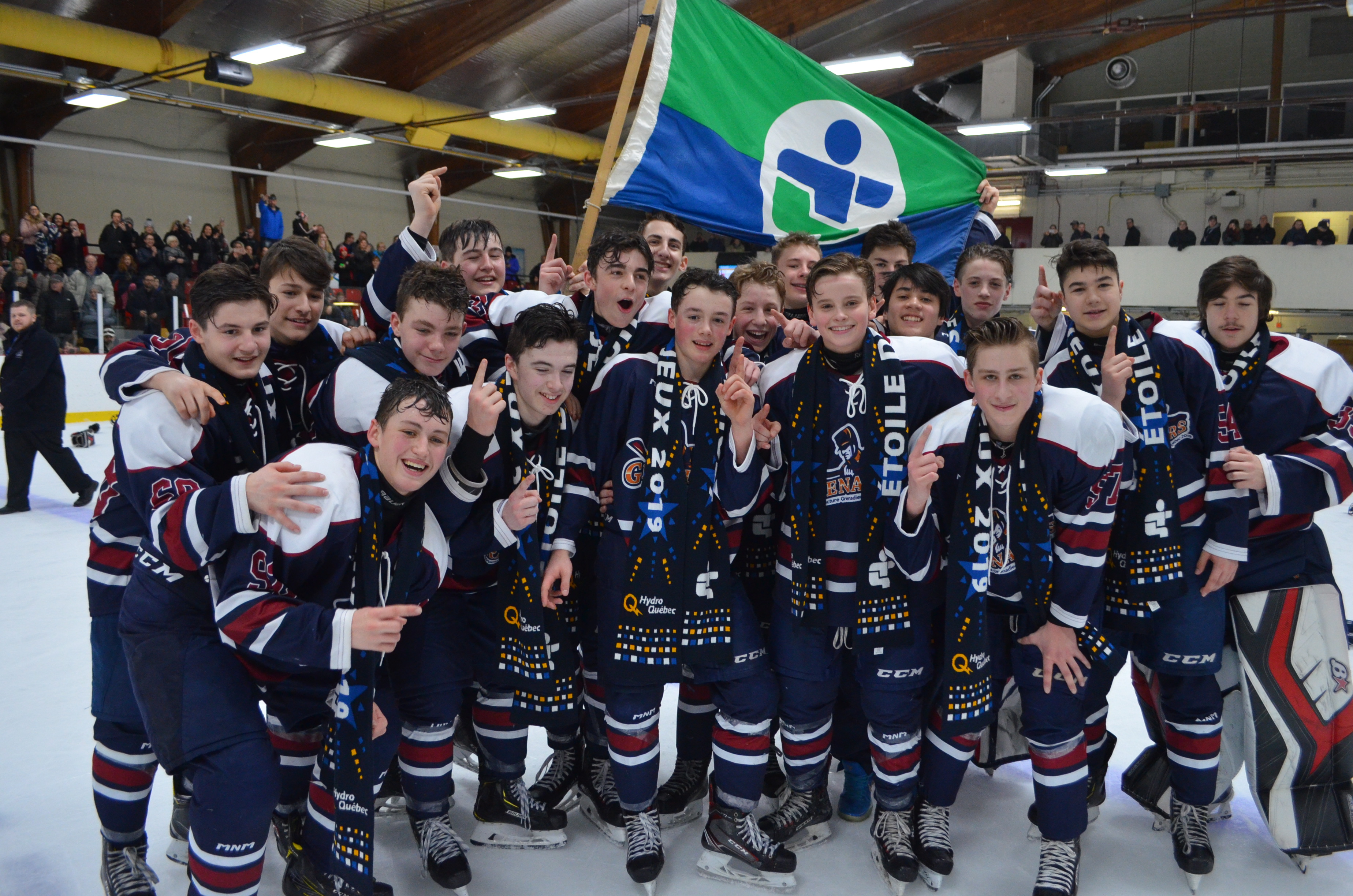L’équipe du Sud-Ouest rafle l’or en hockey masculin