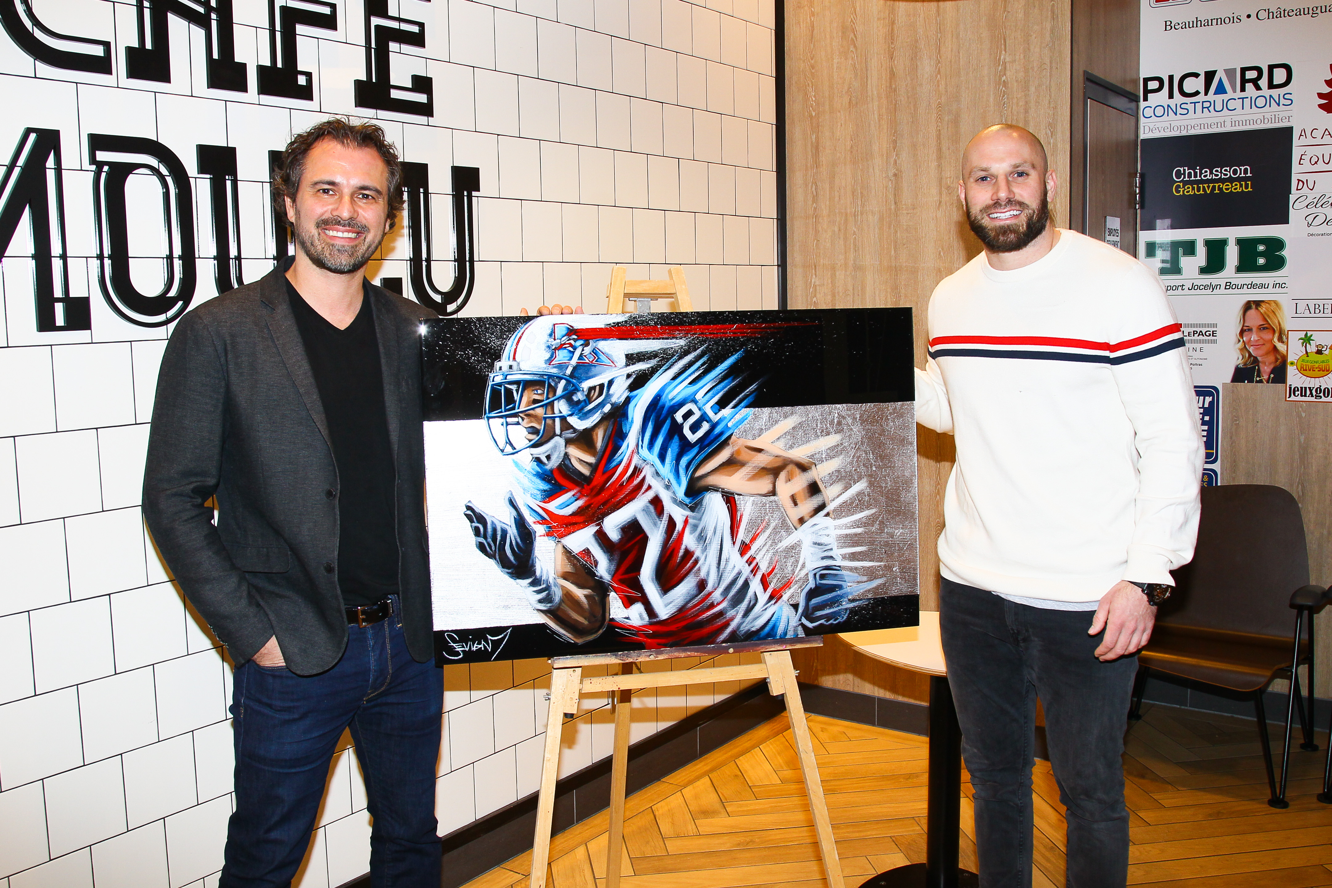 Image illustrant l'article: Un Merciérois crée une toile pour un encan silencieux