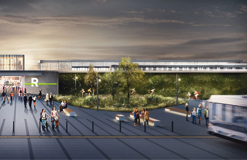 Image illustrant l'article: Intensification des travaux du REM sur la Rive-Sud ce printemps