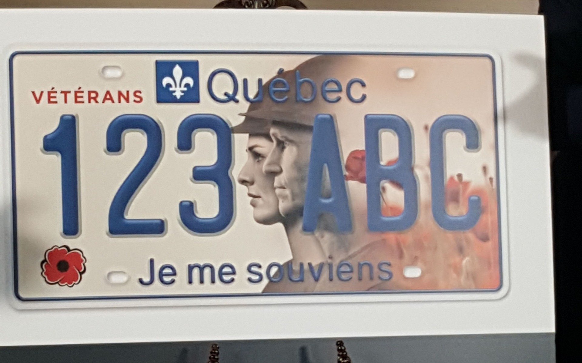 Une nouvelle plaque d&rsquo;immatriculation pour les anciens combattants