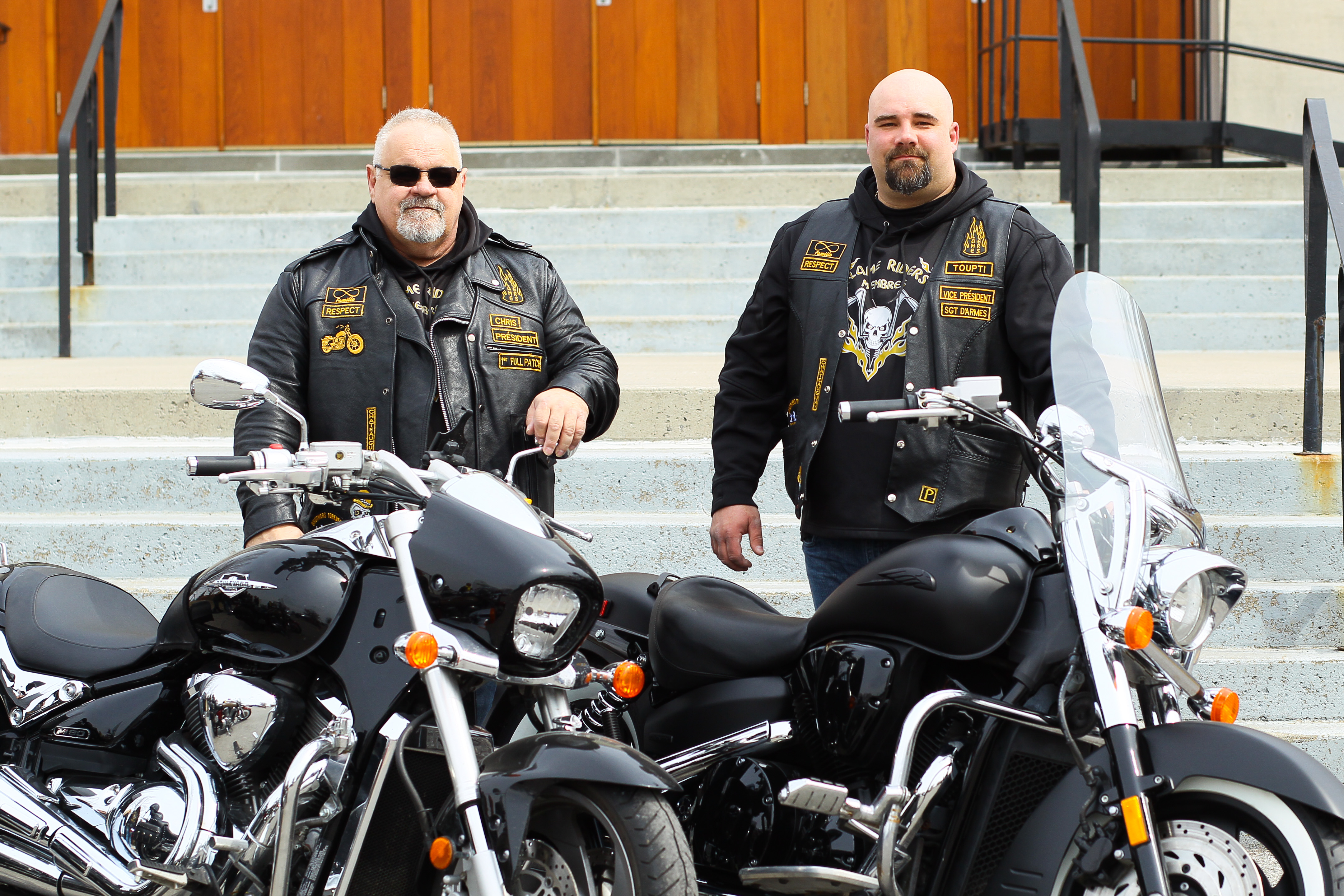 Image illustrant l'article: Des motocyclistes au bon coeur