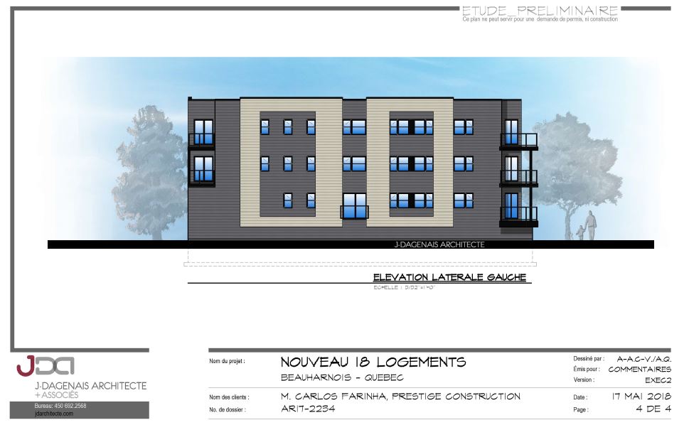 Image illustrant l'article: Un immeuble de 18 logements projeté à Beauharnois