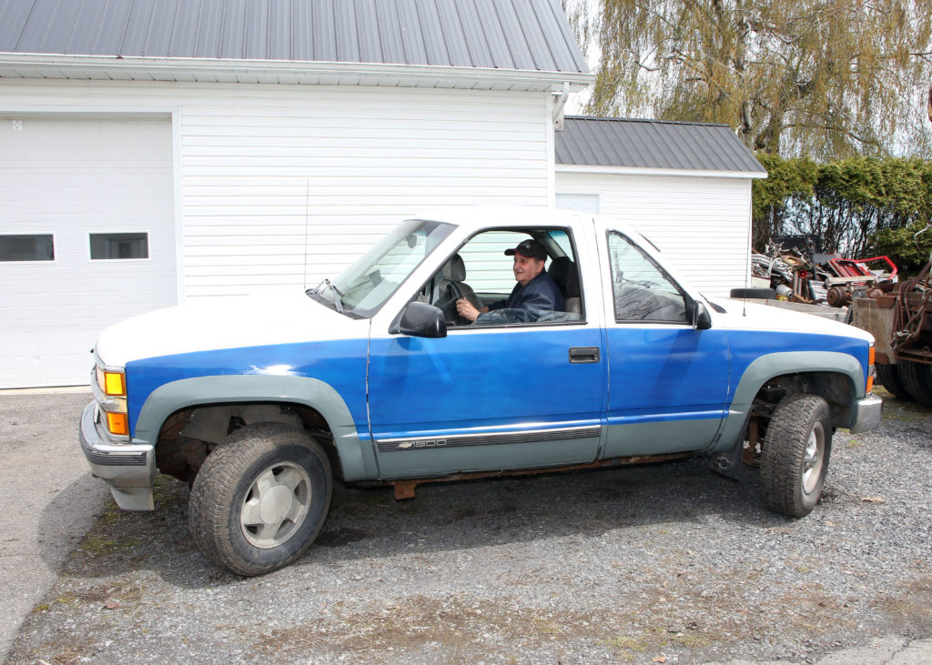 Image illustrant l'article: Un camion sans arrière pour mettre des bateaux à l'eau