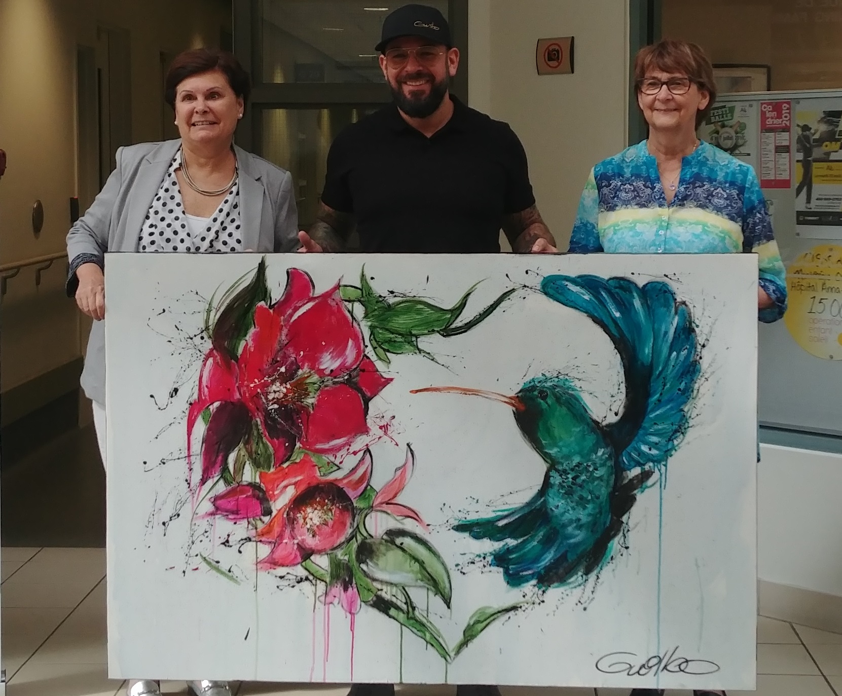 La Fondation Anna-Laberge profite des bonnes oeuvres de l’artiste Guilbo