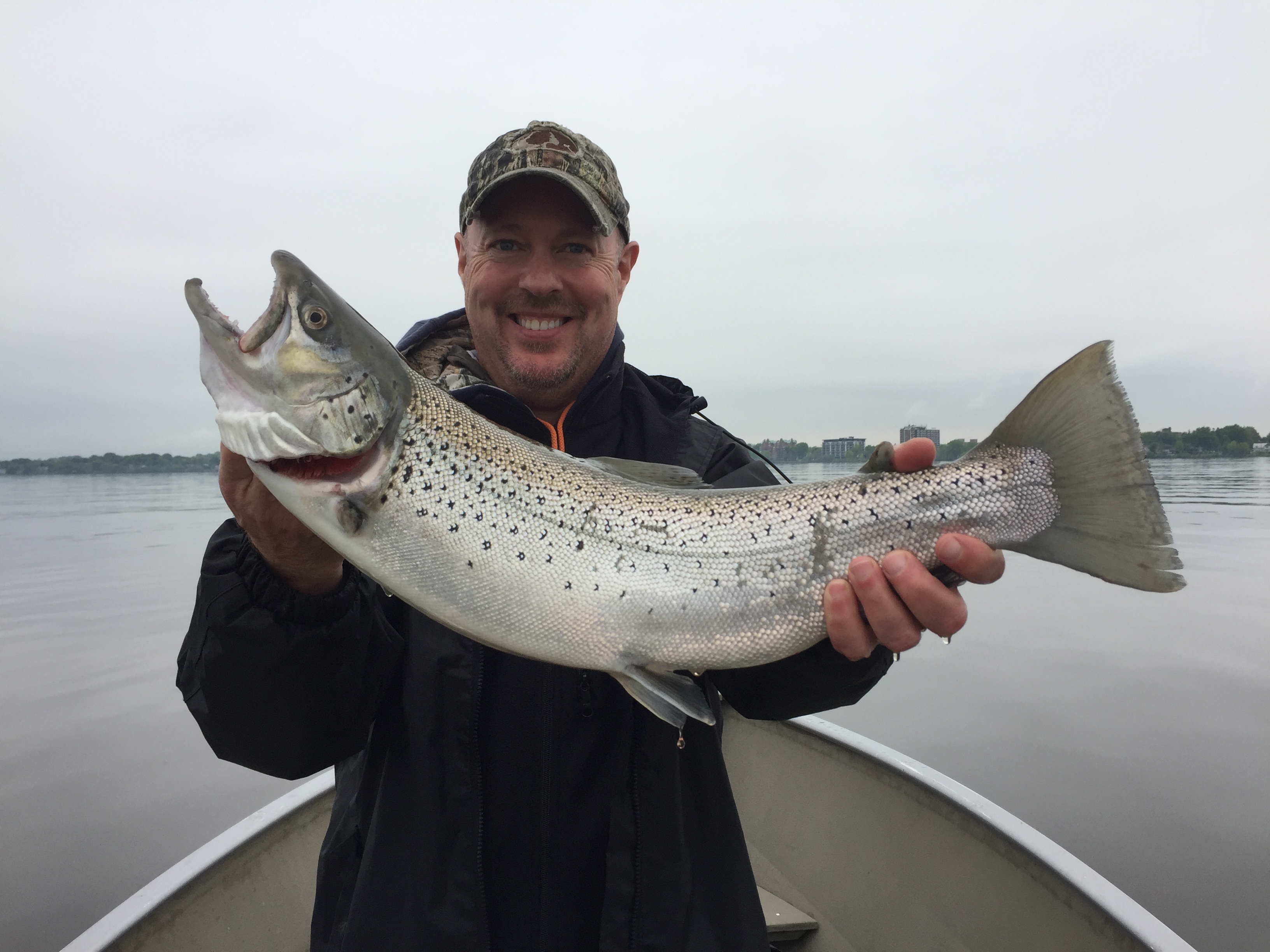 Prise surprise dans le lac Saint-Louis