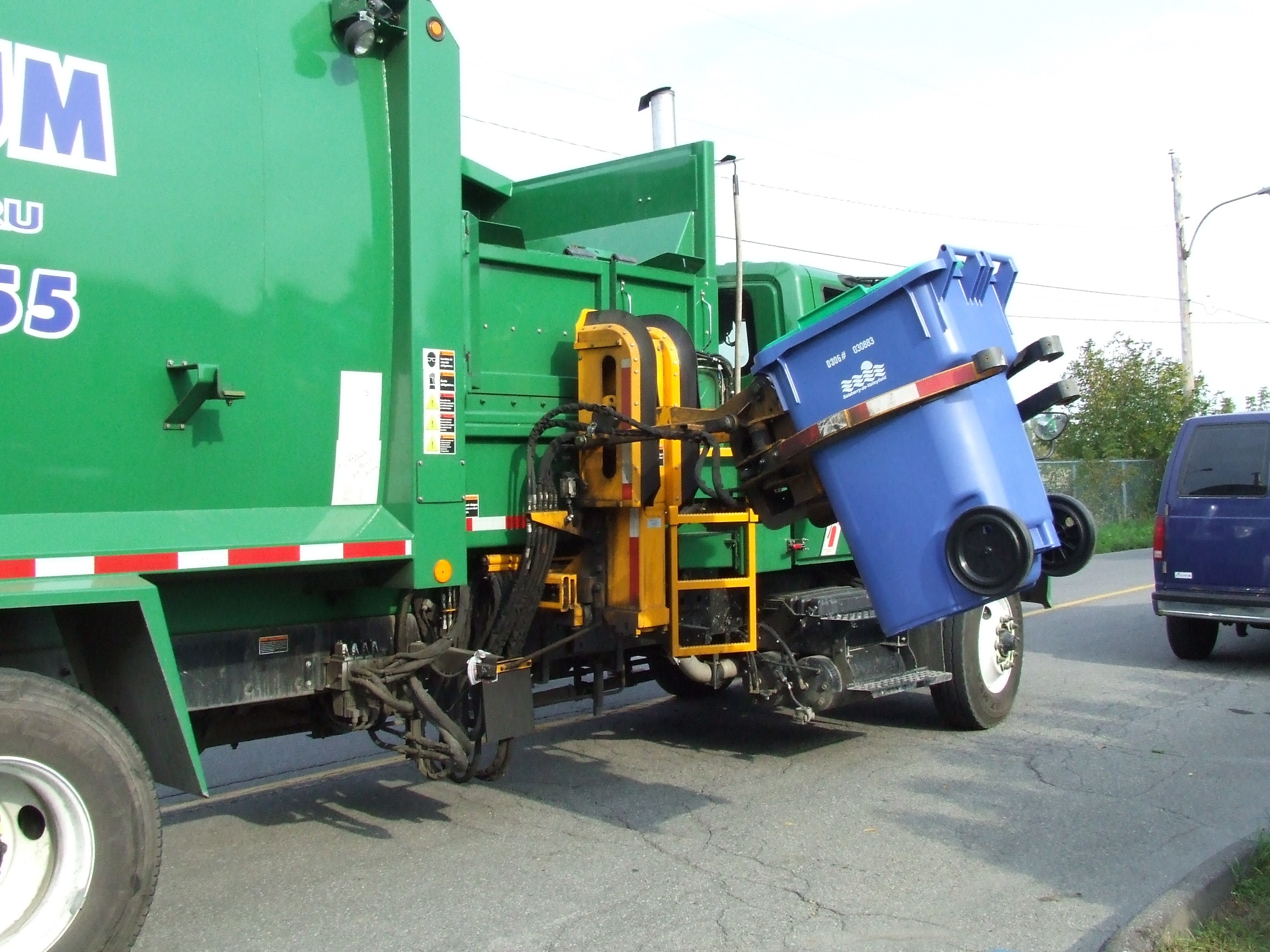 Le tonnage du recyclage en baisse