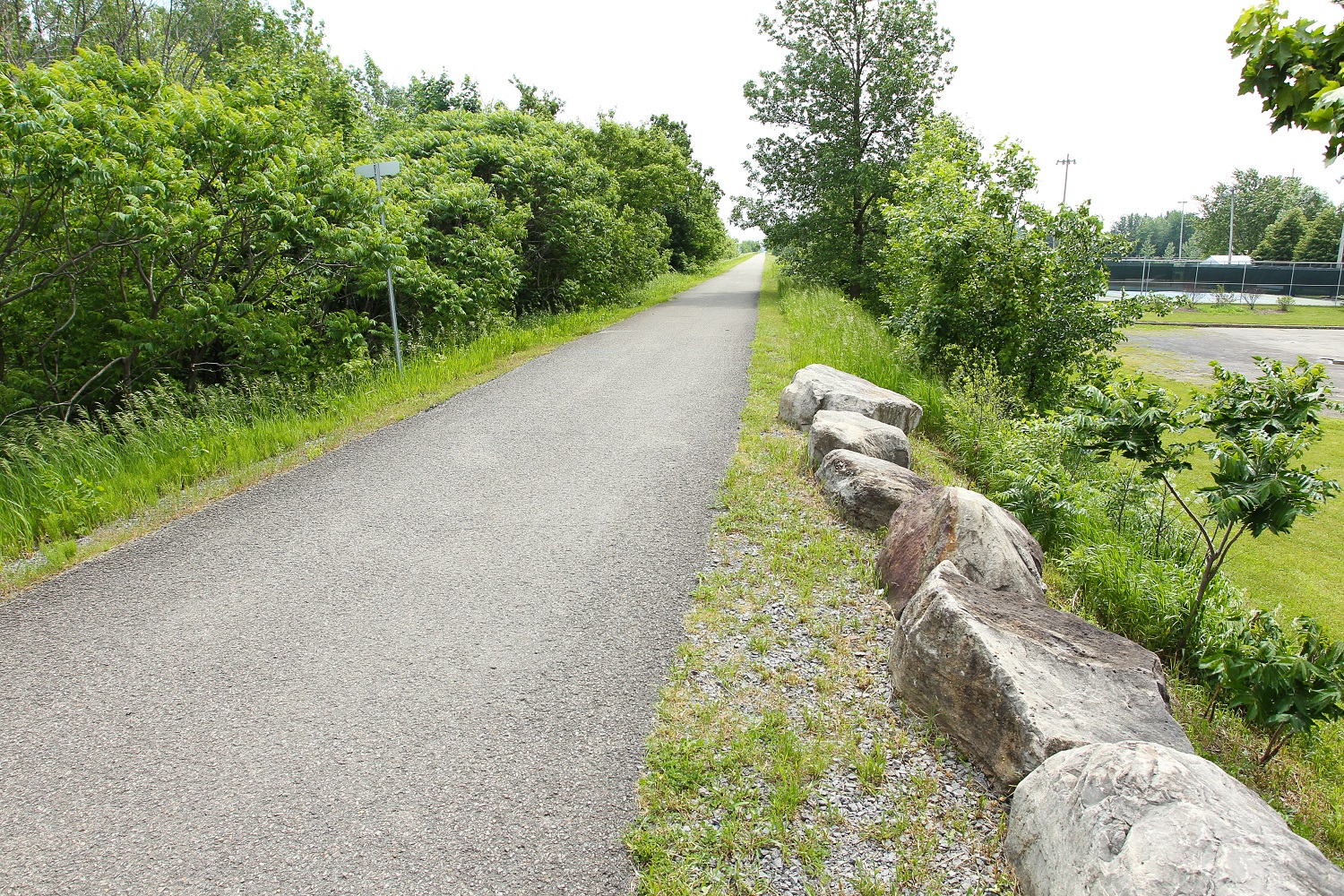 Un tronçon de piste cyclable fermé à Sainte-Martine