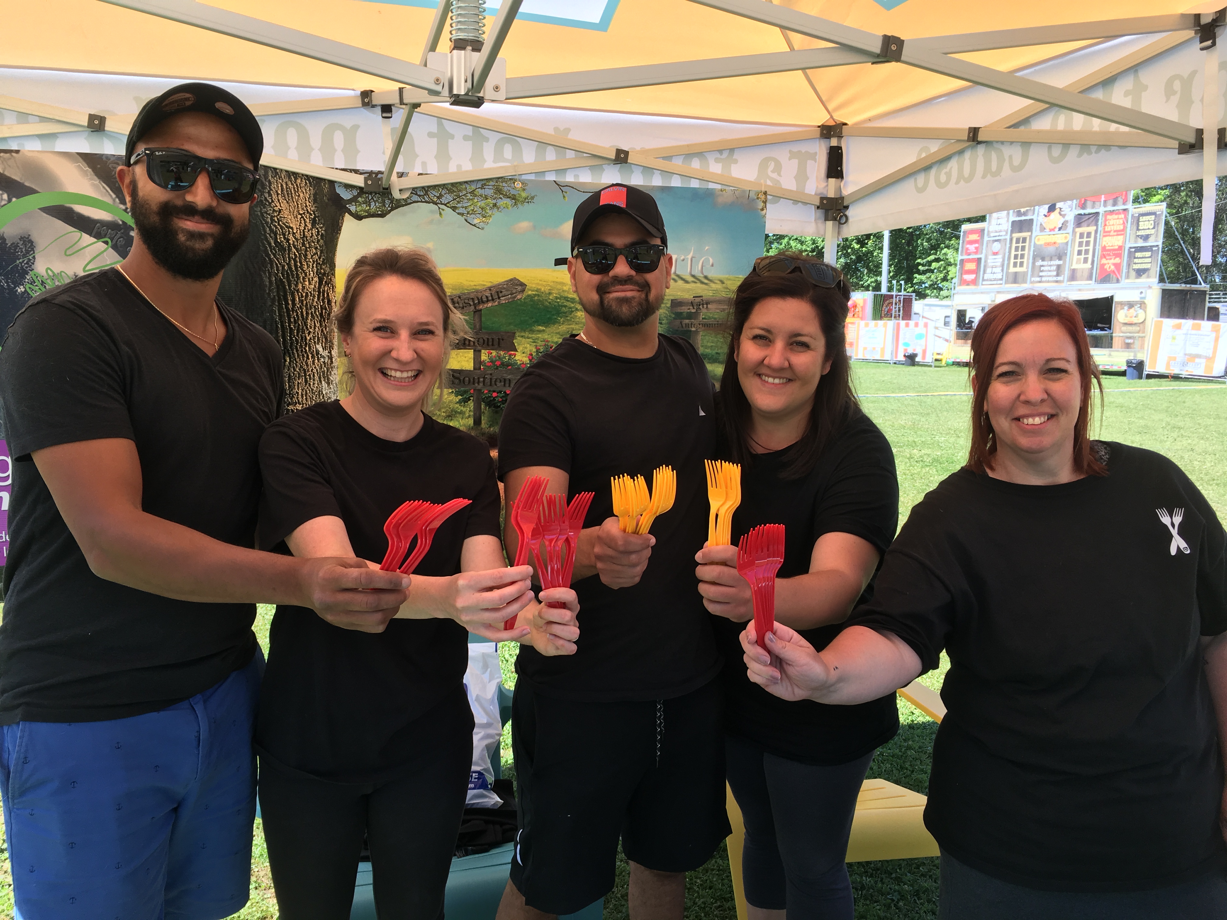 5000 fourchettes pour La Rencontre châteauguoise au Poutinefest