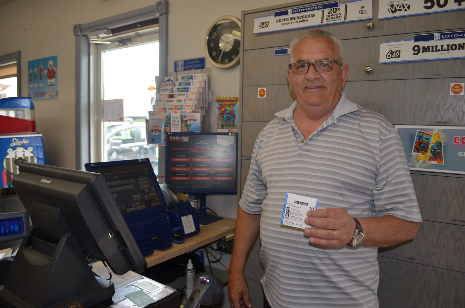 Gagnant d’un million de dollars