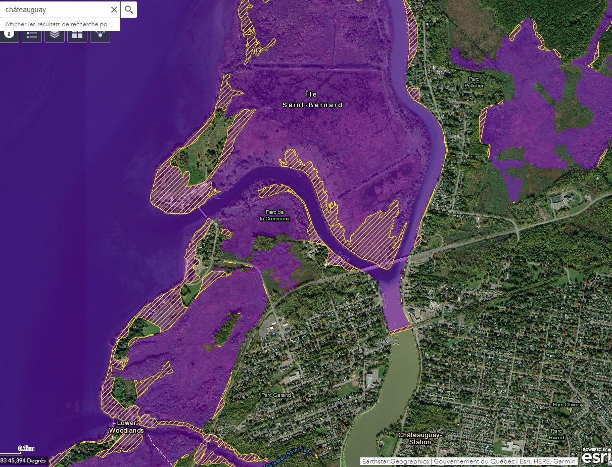 Des maisons de la région bientôt retirées d’une zone inondable fixée par Québec