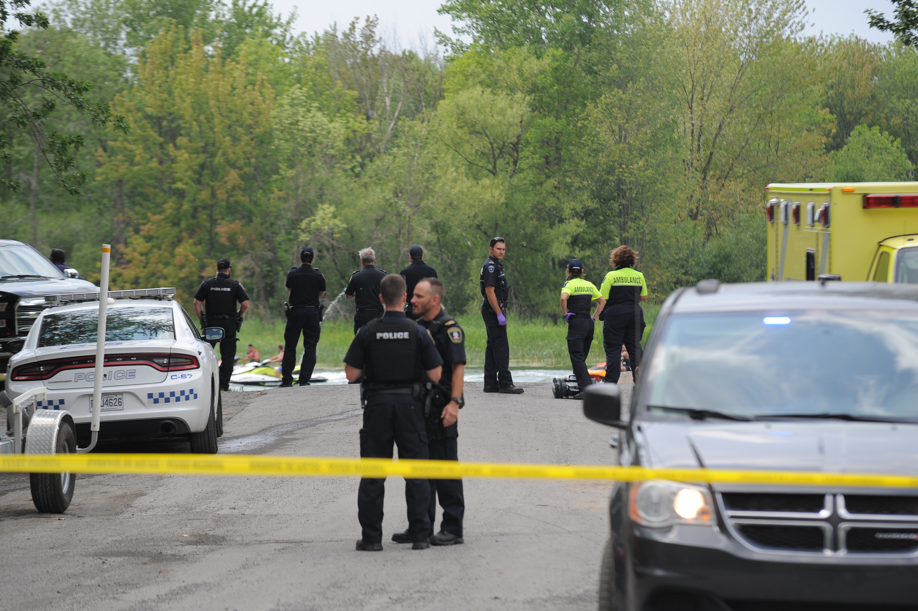 La SQ ne révèle pas l’identité du corps retrouvé dans le lac Saint-Louis
