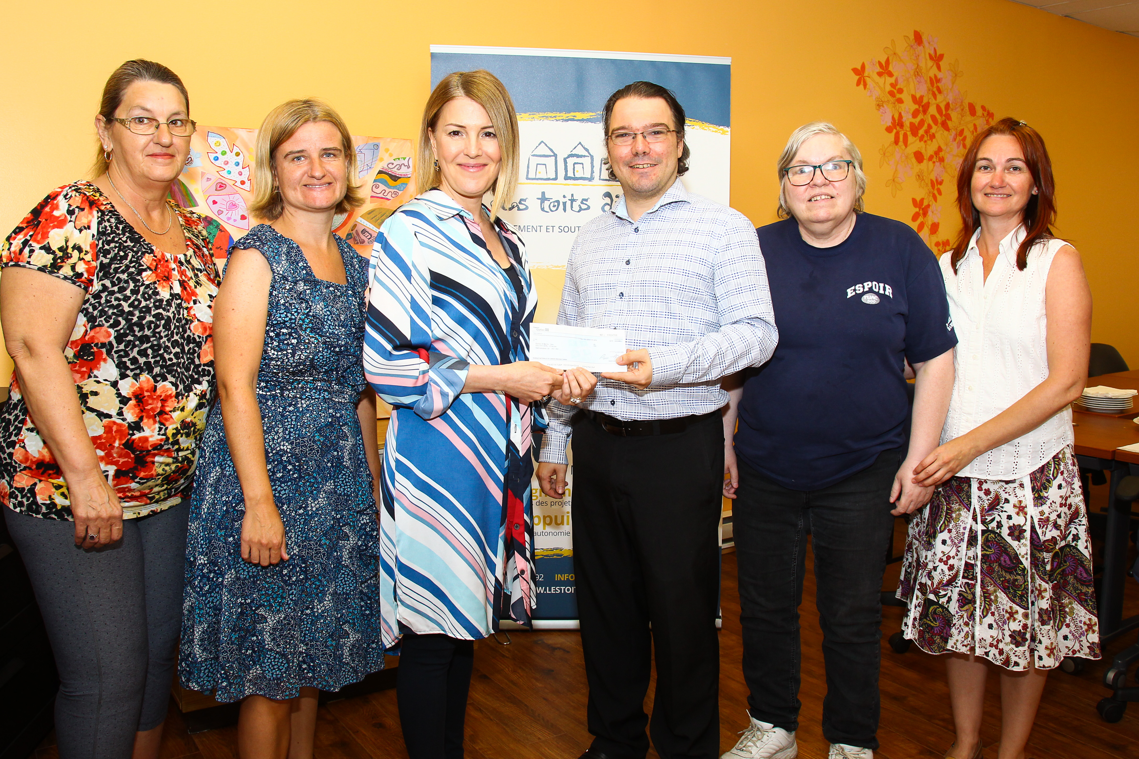 Aide financière de 10 000 $ à l&rsquo;organisme en santé mentale Les Toits d&rsquo;Émile