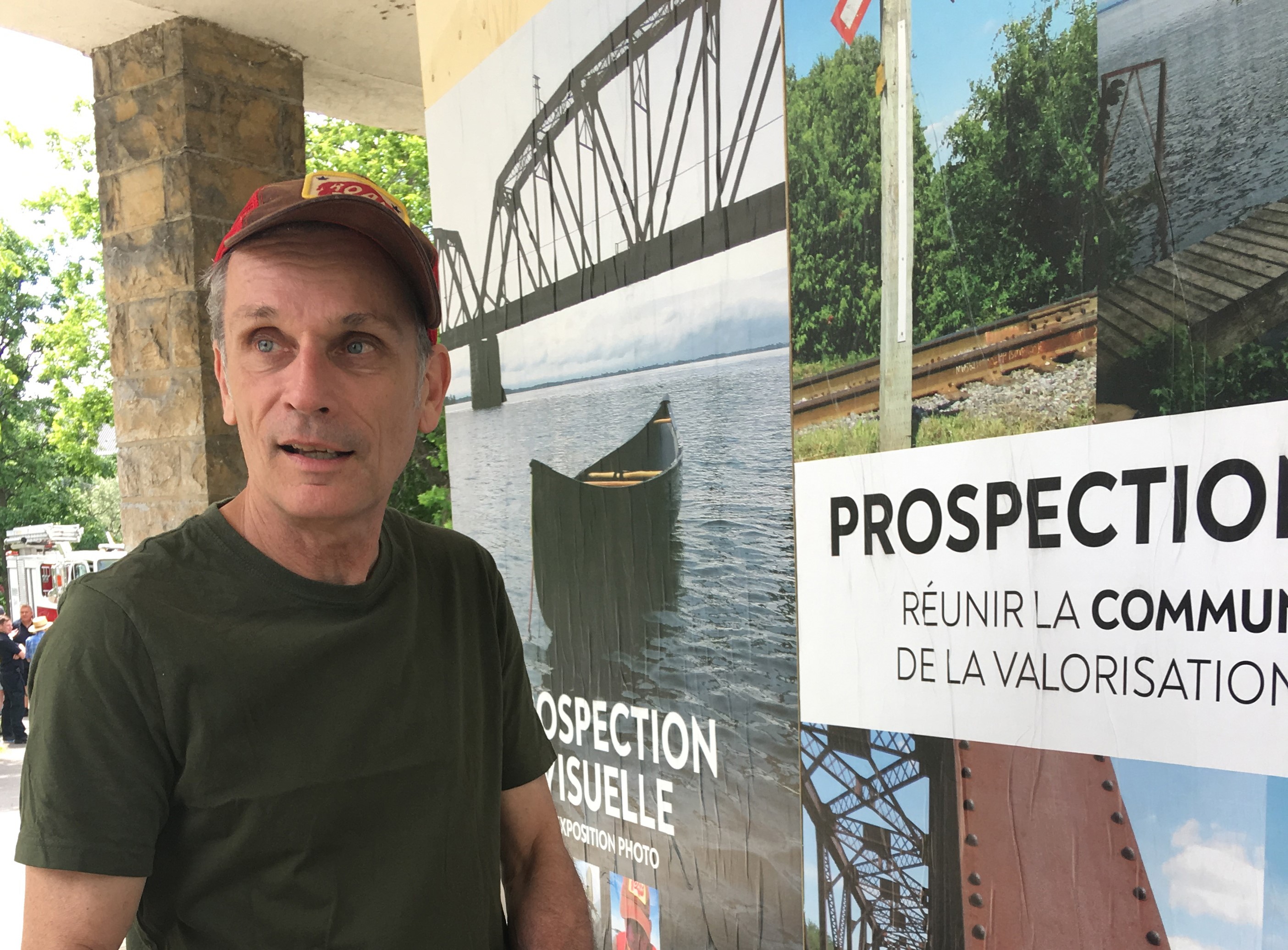 Une fresque de beautés de la nature à l’Écomarché de l’Île