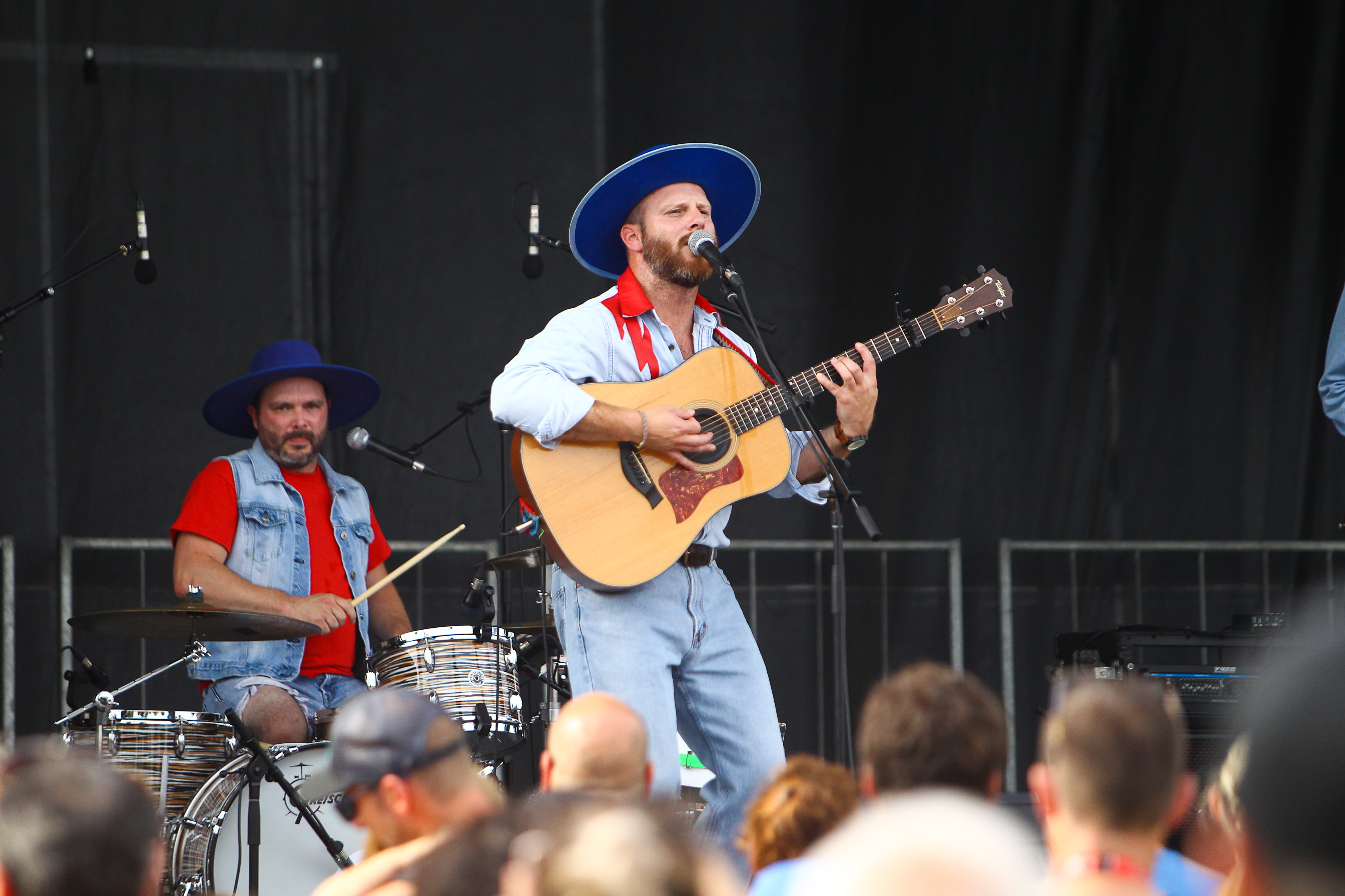 La bière des musiciens de Bleu Jeans Bleu brassée à Mercier