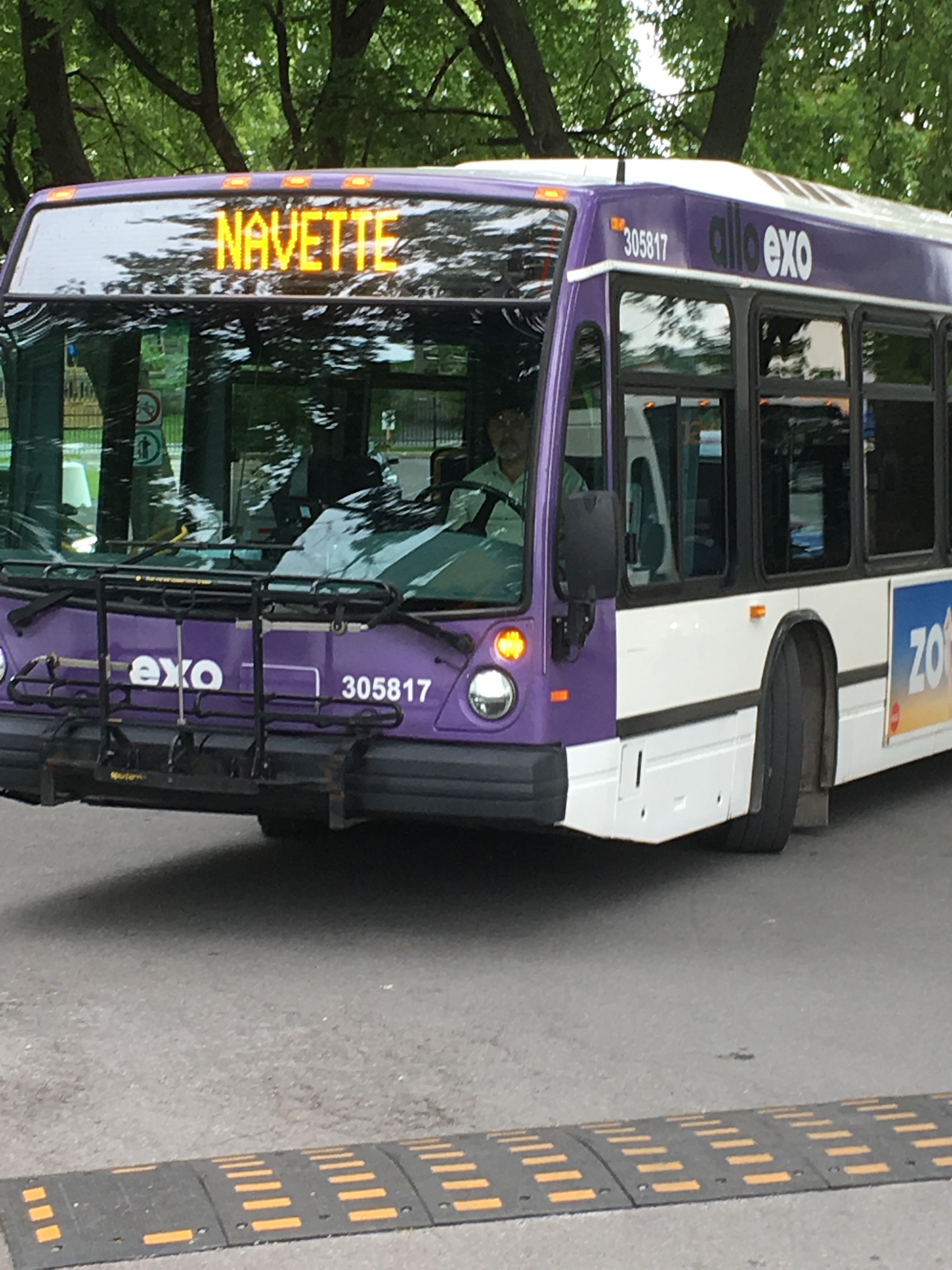 Navette gratuite pour accéder à l&rsquo;Écomarché de l&rsquo;île