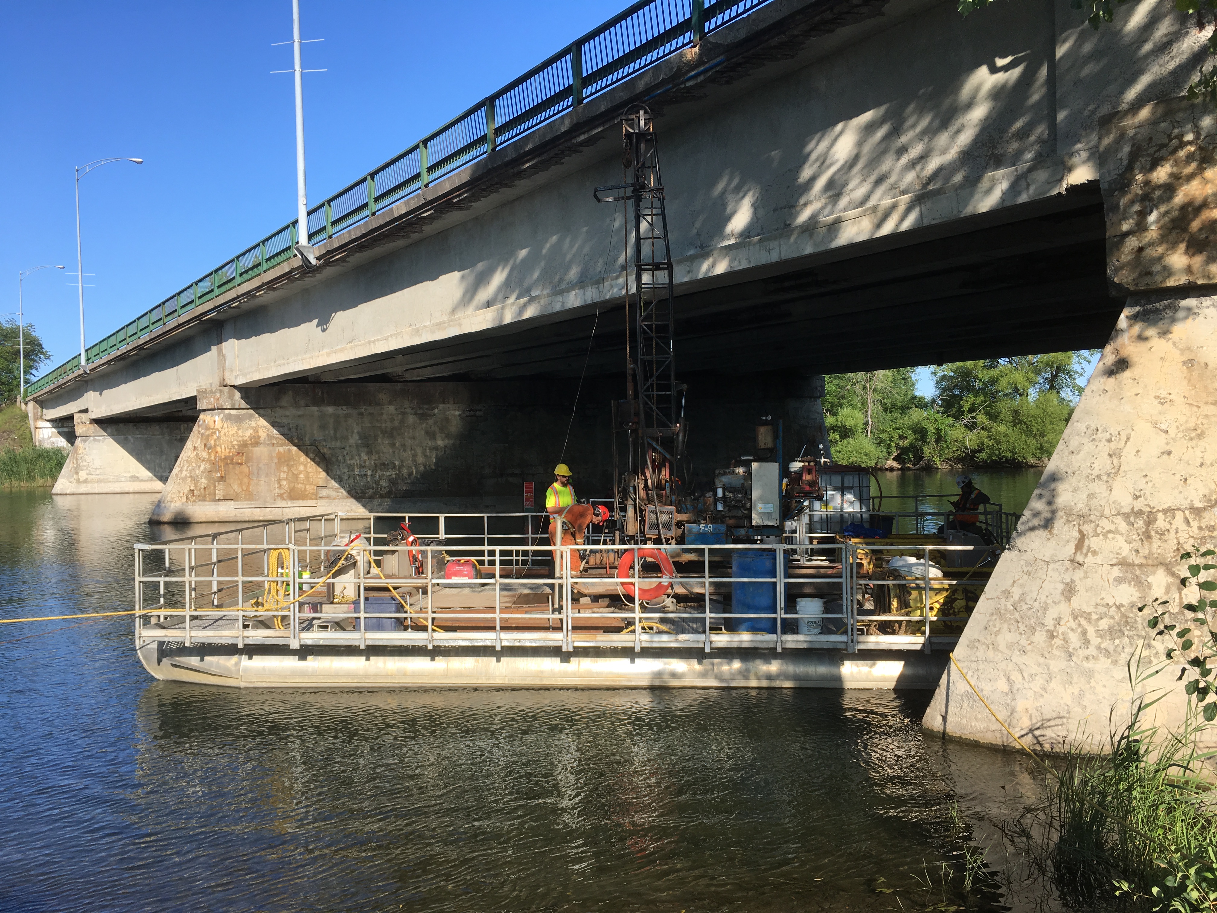 Études avant des travaux majeurs au pont de la Sauvagine à Châteauguay