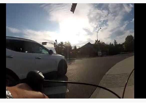 À vélo boulevard D’Anjou