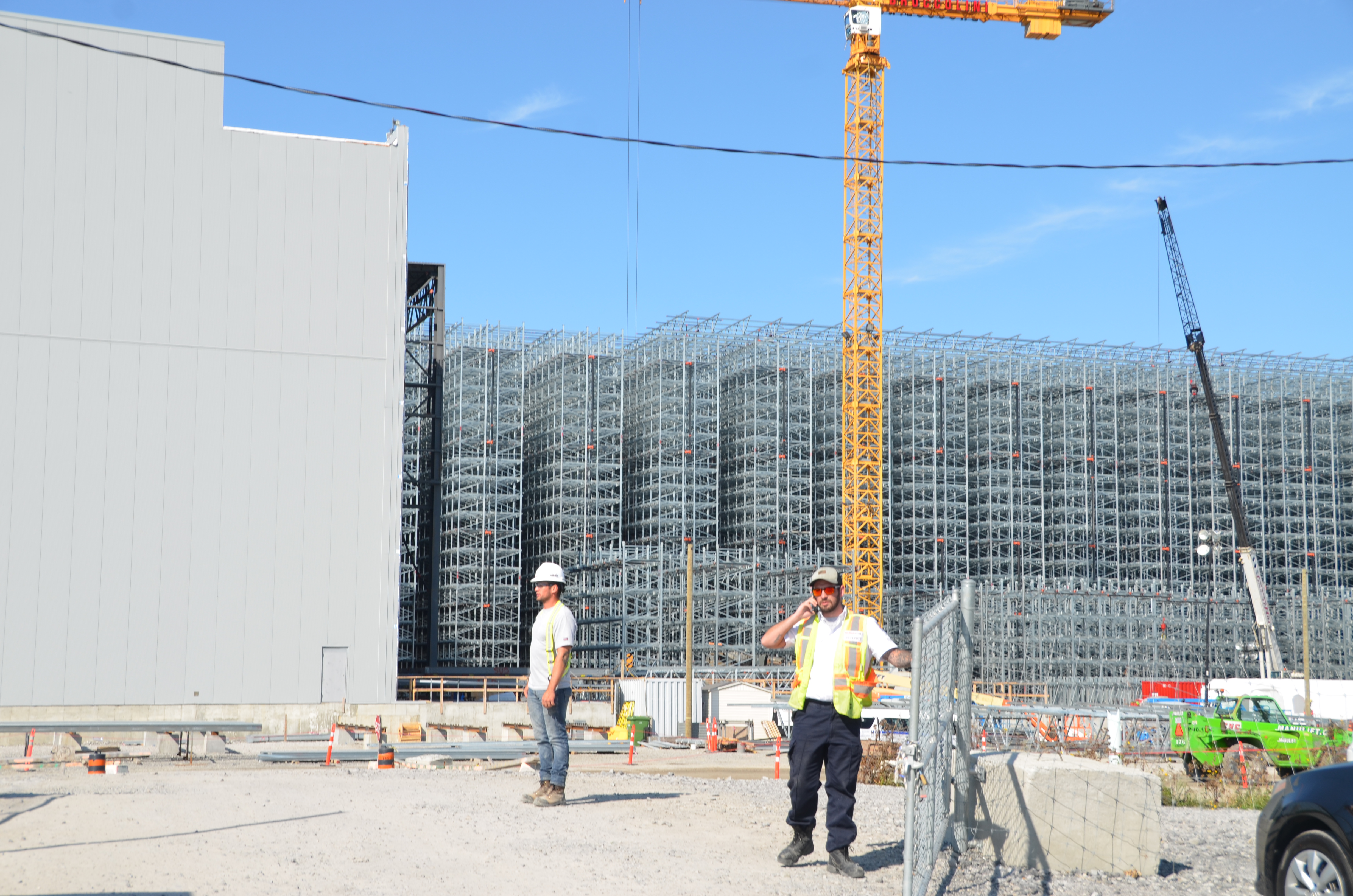 Chantier IKEA: enquête de la CNESST à la suite du renversement d’une grue