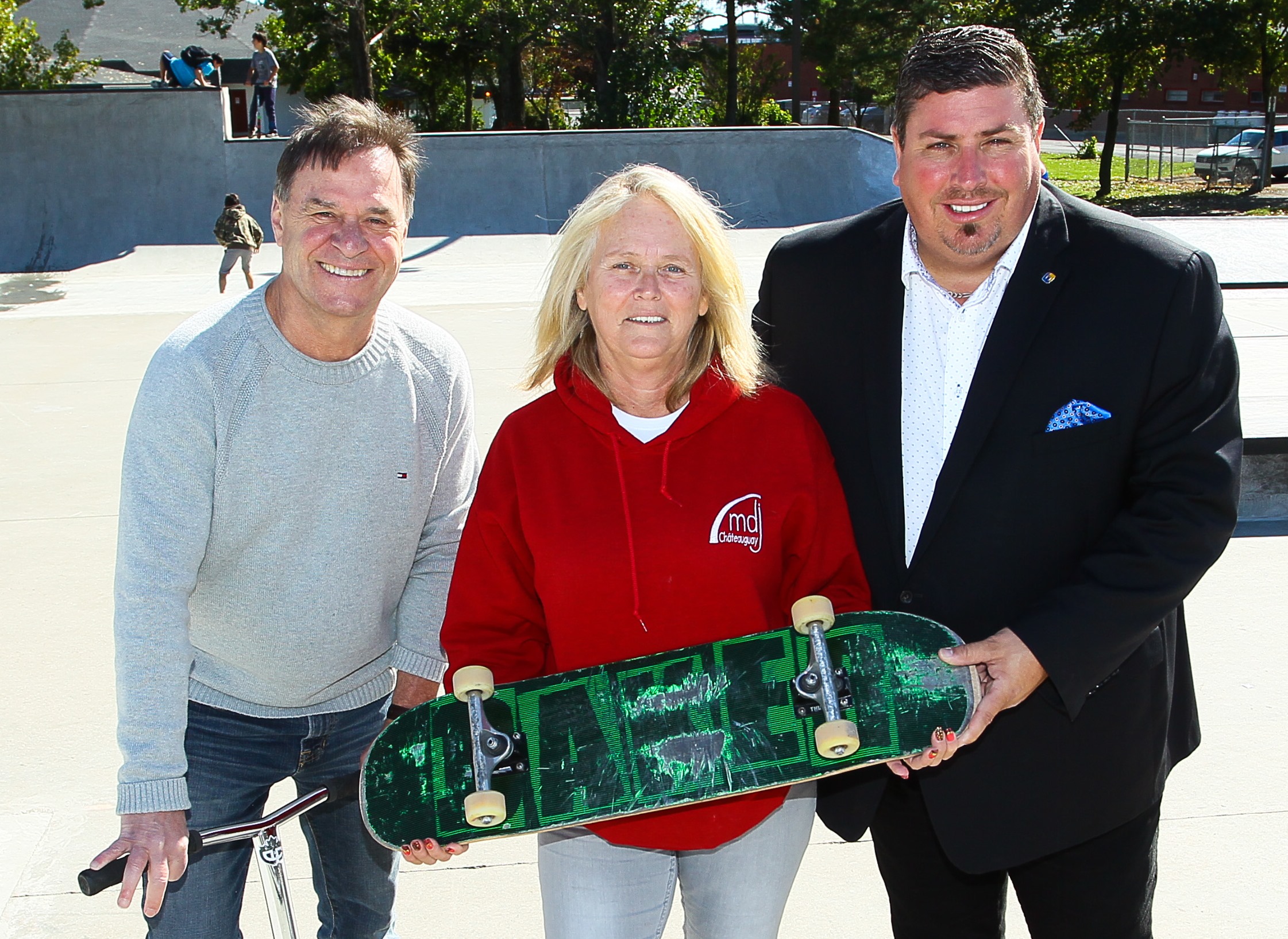 Le nouveau skatepark fait des heureux