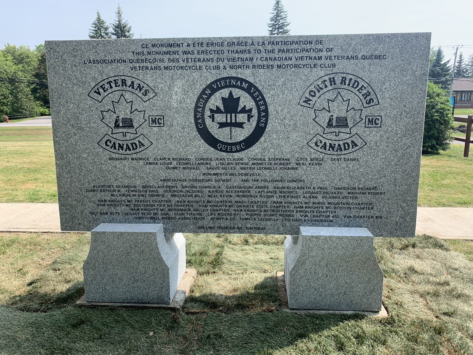 A monument to memory of 146 soldiers