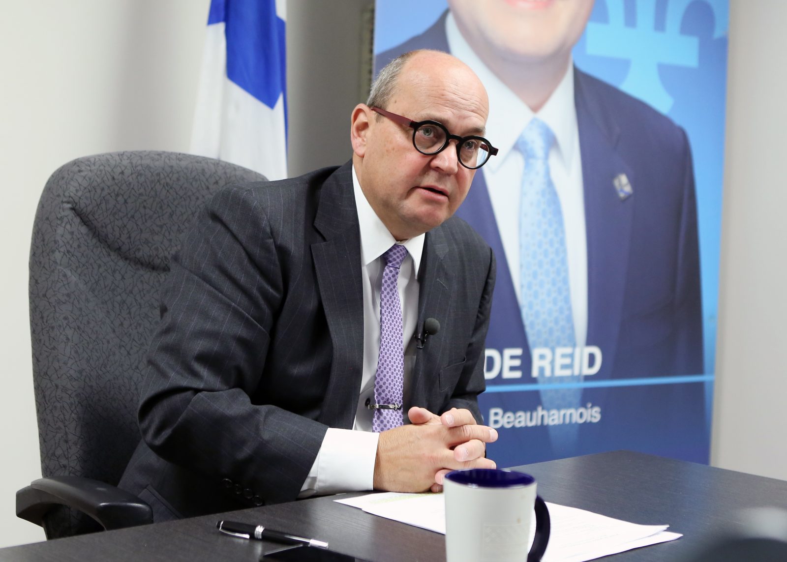 Claude Reid veut que le comté obtienne enfin ce qui lui revient