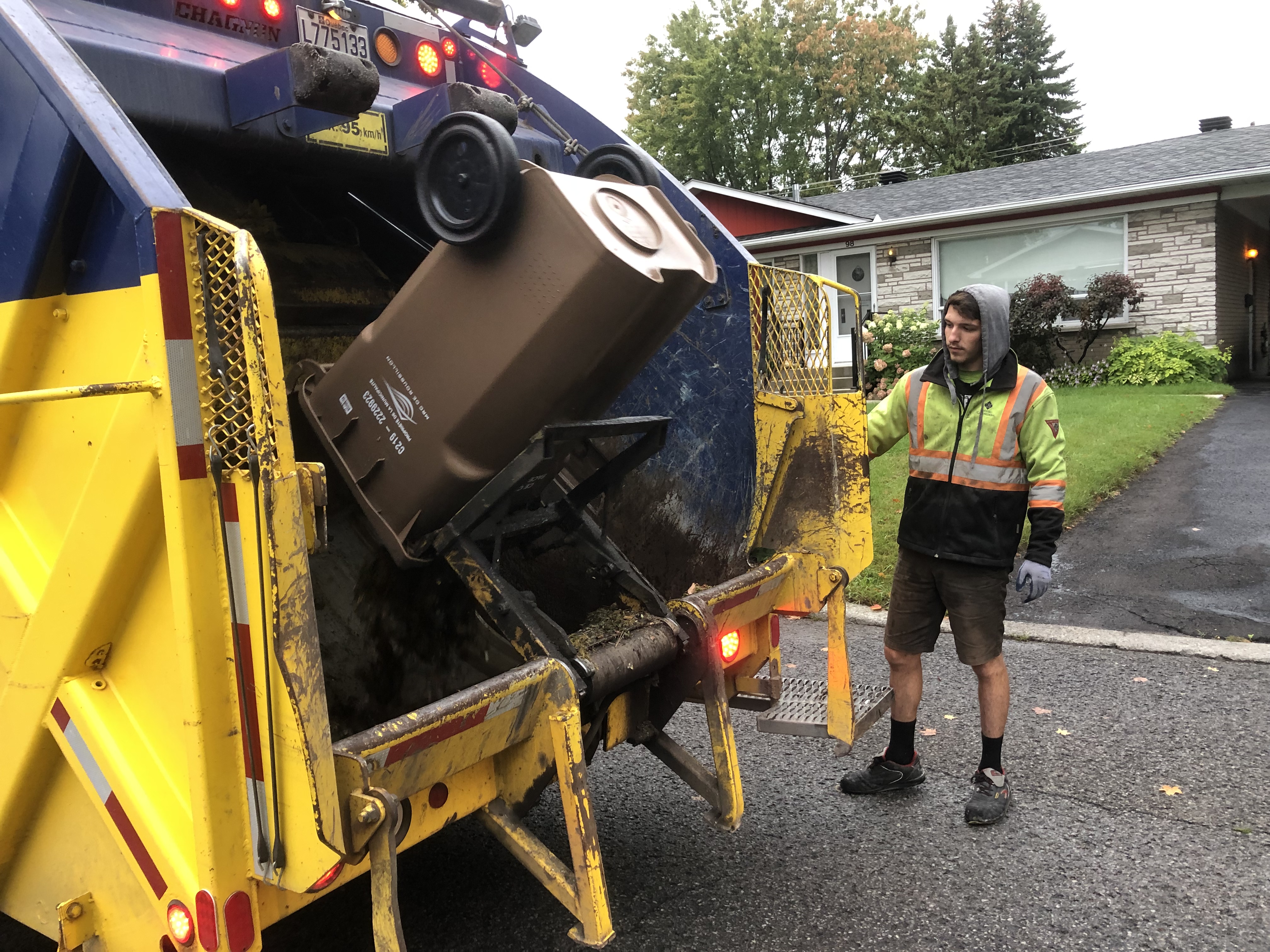 Première semaine de compost : un succès, selon la MRC