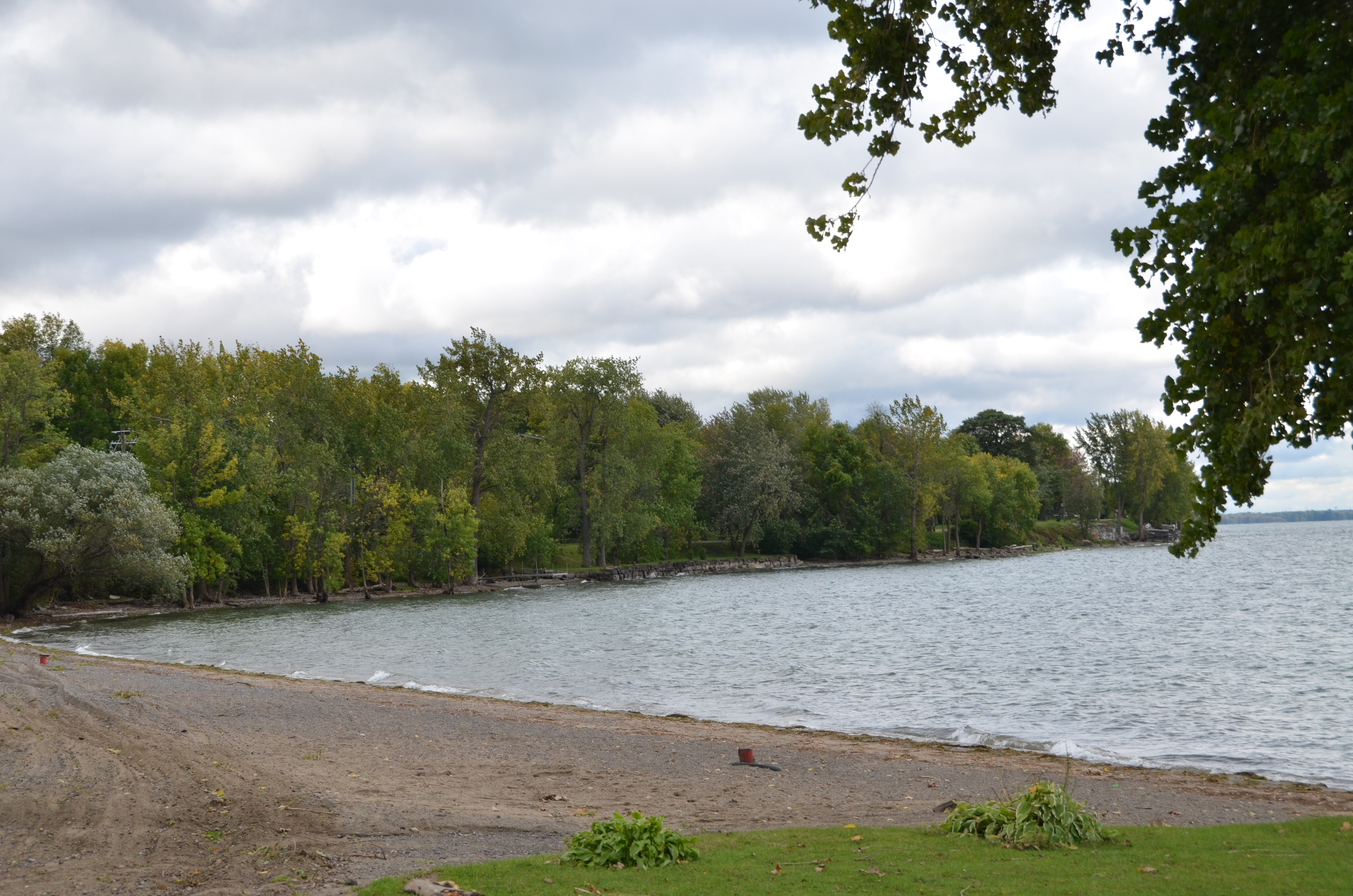 Travaux de stabilisation de la berge au Centre nautique