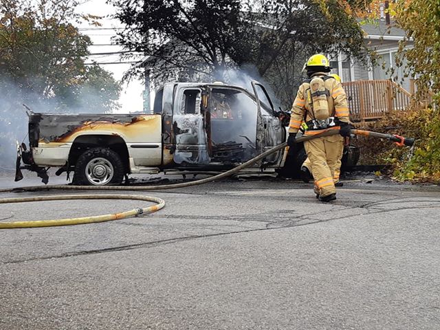 Image illustrant l'article: Feu de véhicule à Saint-Isidore