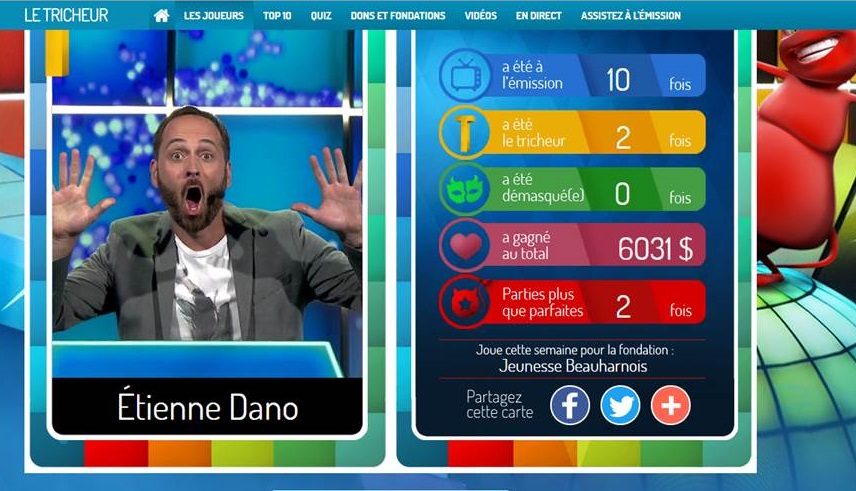 Étienne Dano donne sa cagnotte à la Maison des jeunes de Beauharnois