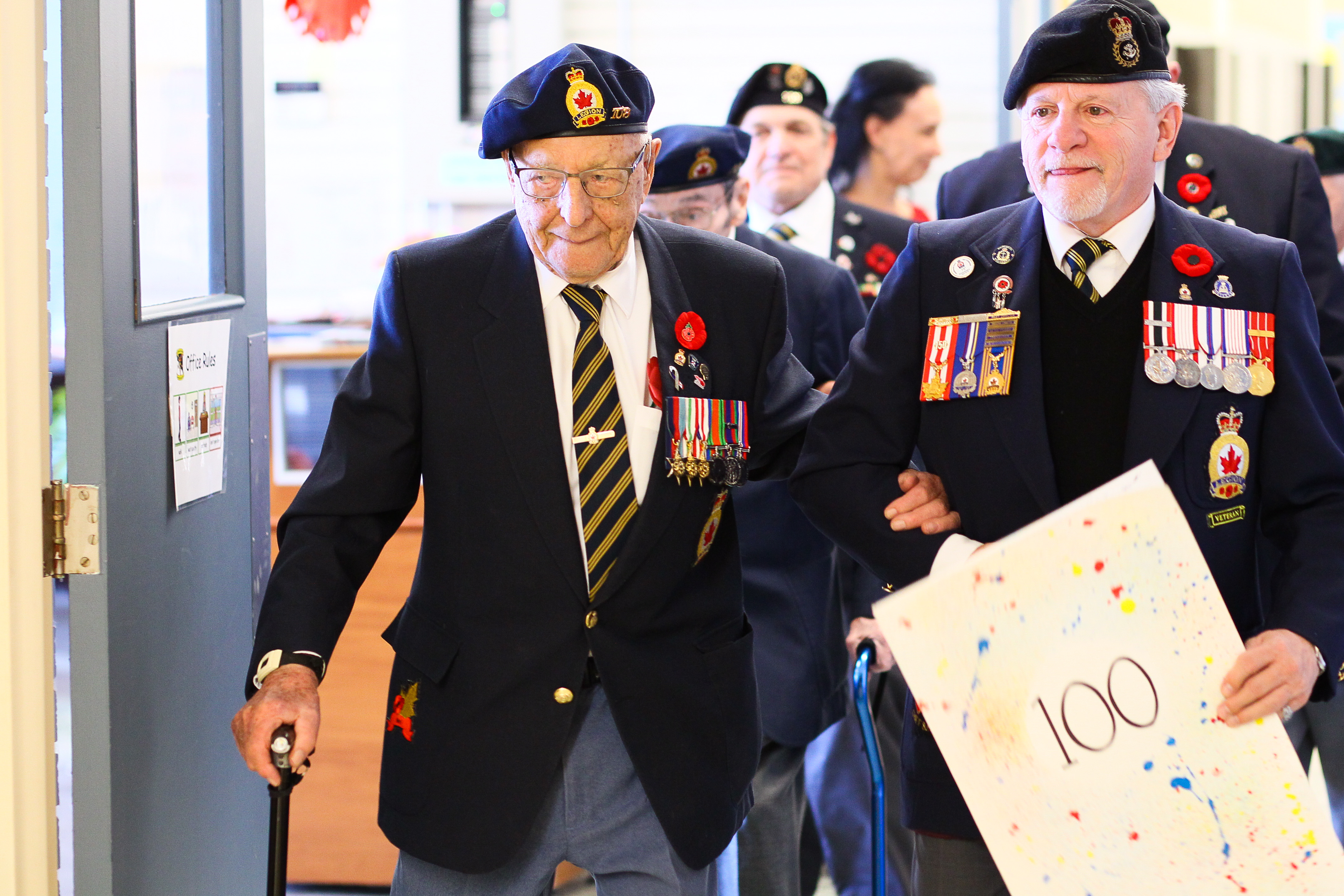 Pupils pay tribute to veterans