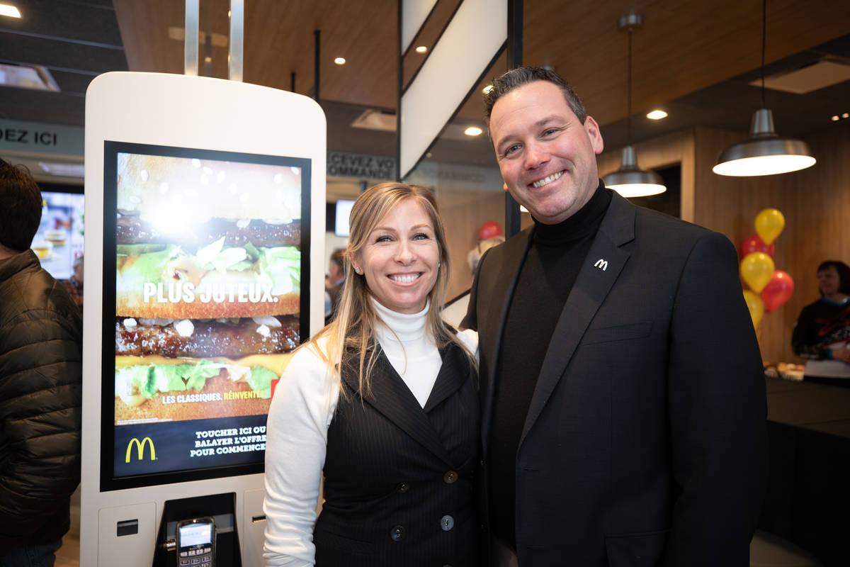 Image illustrant l'article: Stéphanie Filion et Dominic Descôteaux ouvrent un 5e McDonald's