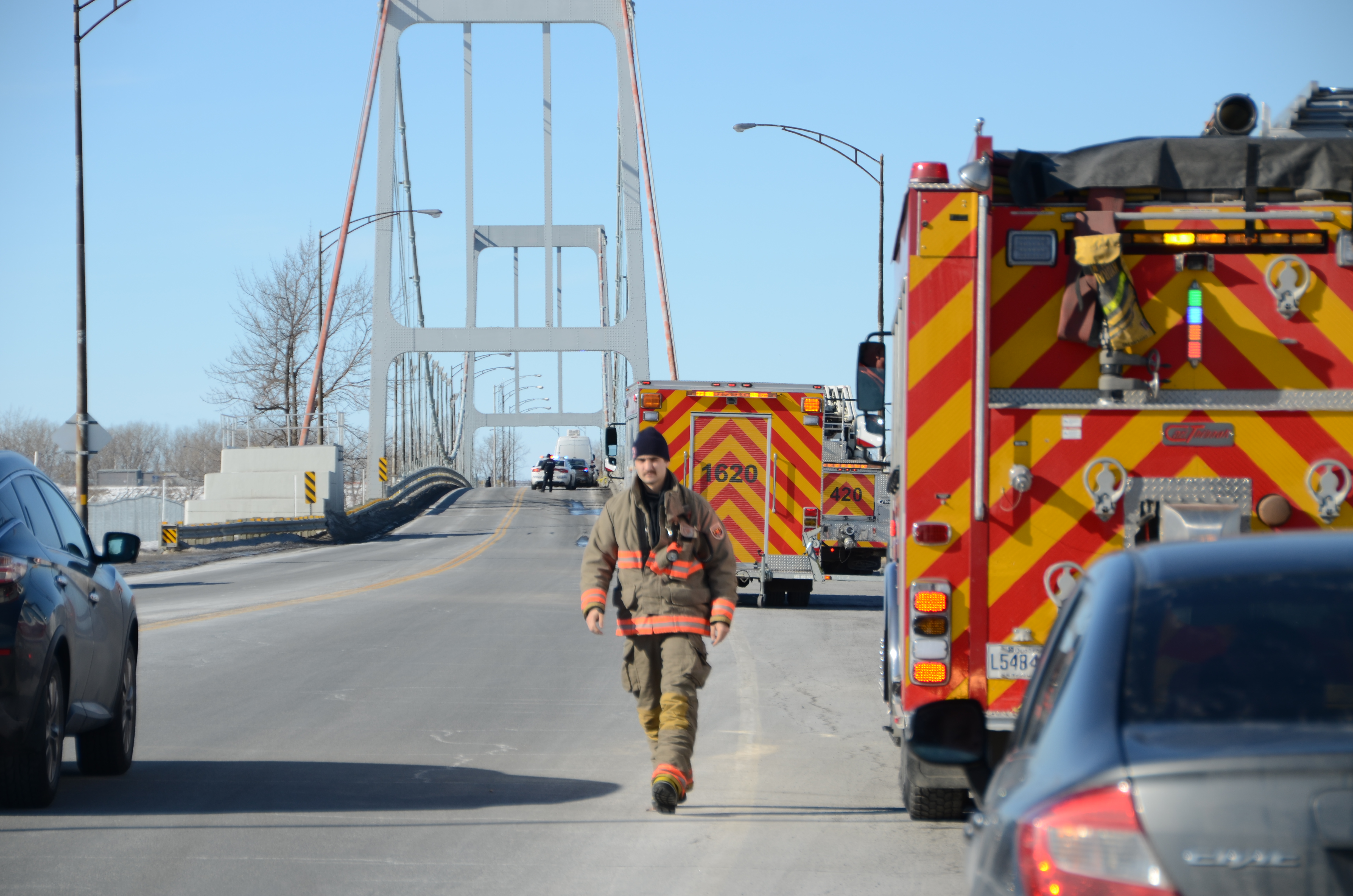 Opération à la Centrale de Beauharnois