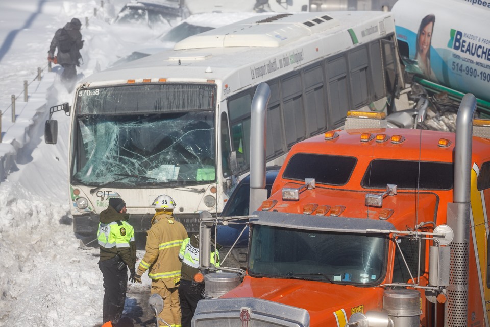 Carambolage à La Prairie : l&rsquo;identité des victimes est connue