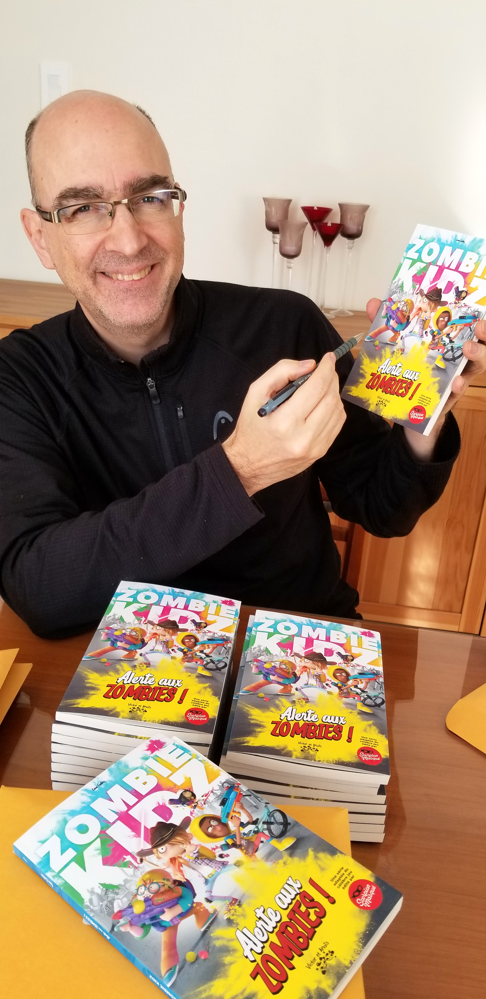 Un bédéiste de Léry auteur d’un roman jeunesse