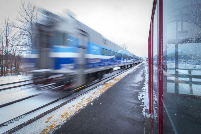 Reprise du service sur la ligne de train Candiac