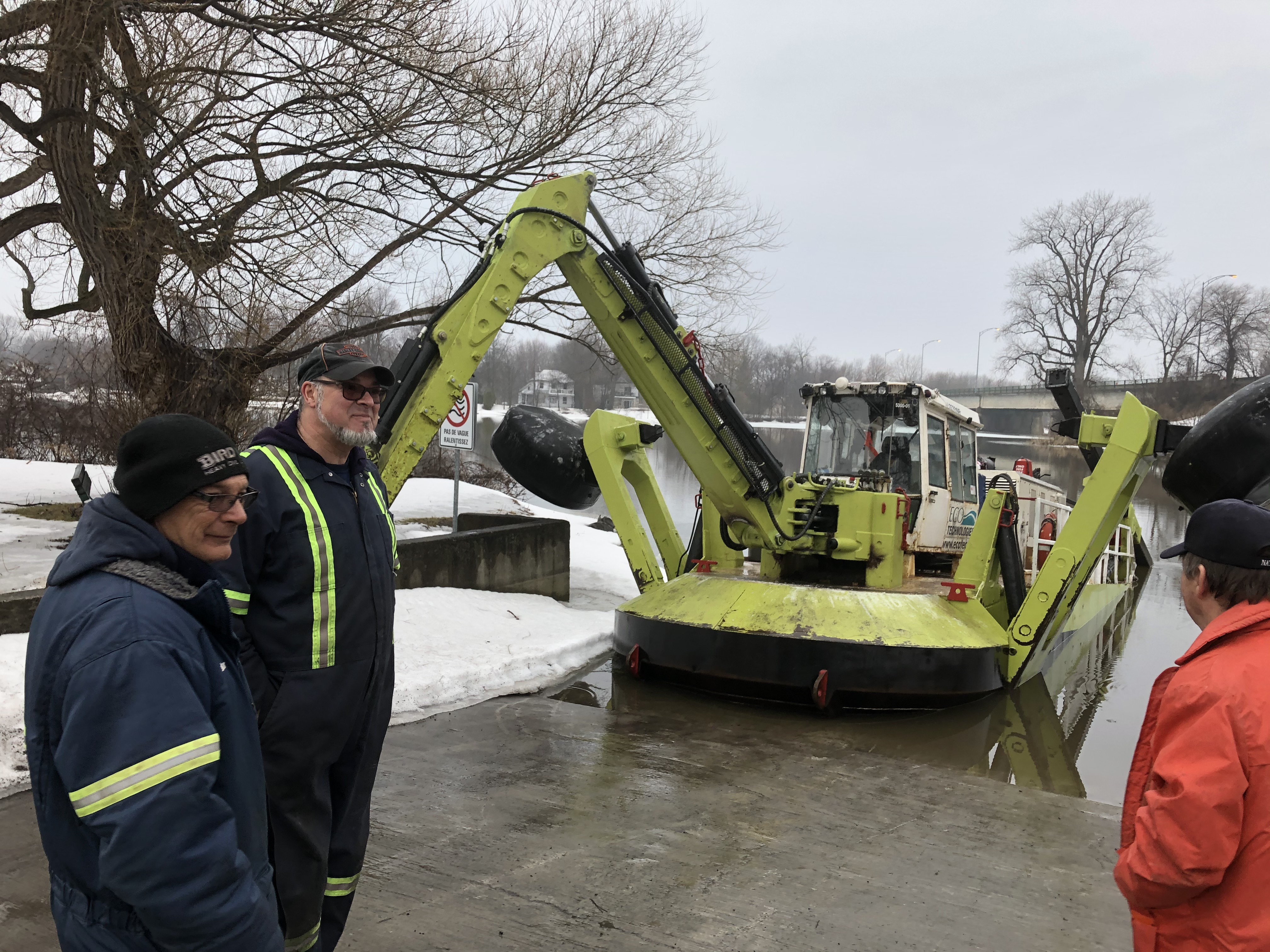 La «grenouille» est arrivée à Châteauguay