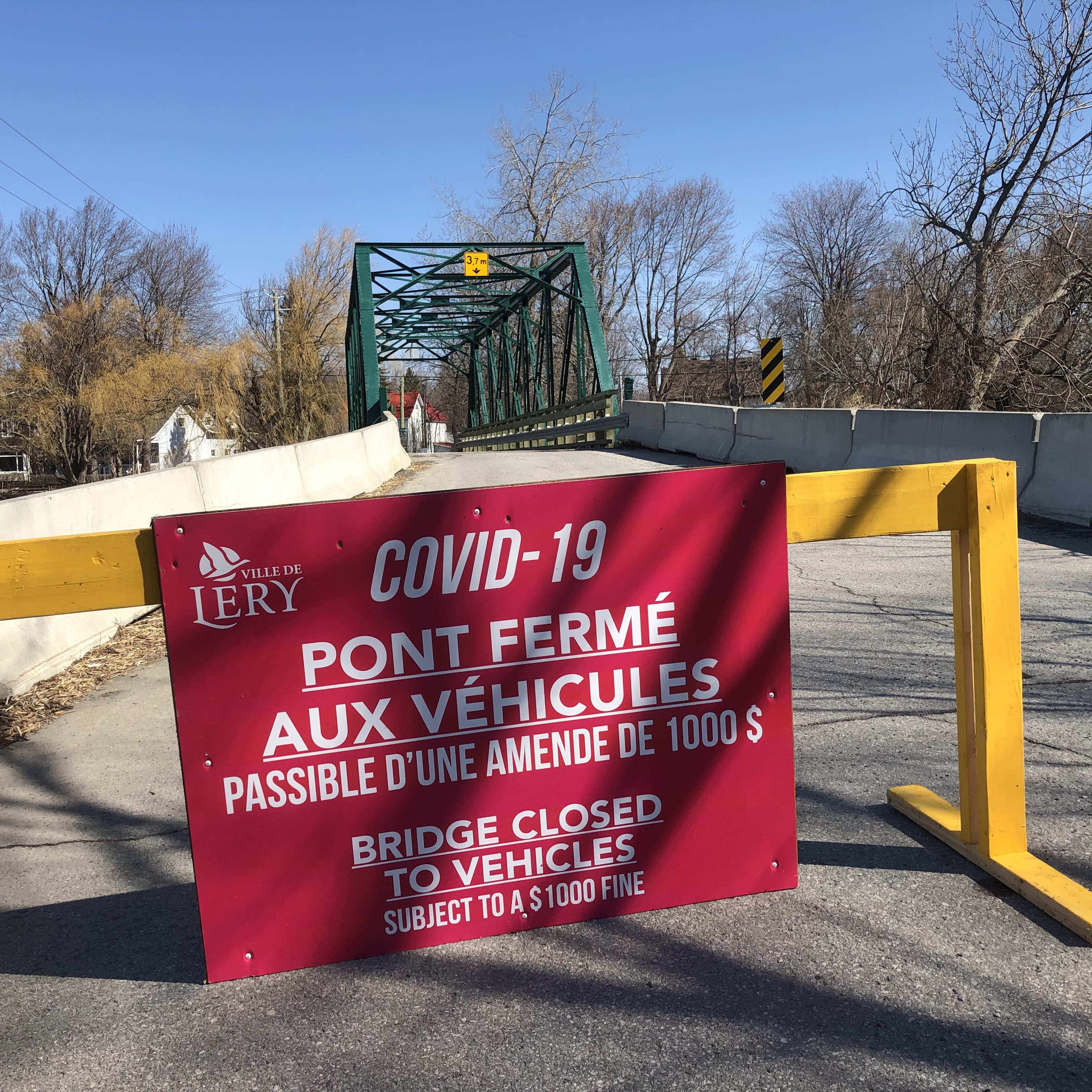 Léry restreint l’accès au chemin du lac Saint-Louis aux véhicules