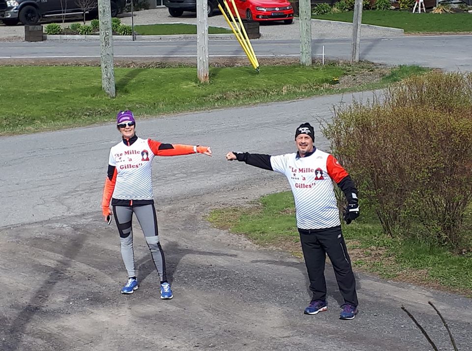 Image illustrant l'article: 110 coureurs bouclent le "Mille à Gilles" et presque 40 ans à faire bouger les gens