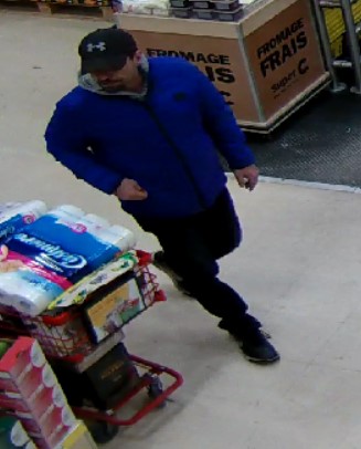 Un suspect pris sur le fait d’un vol d’épicerie toujours recherché
