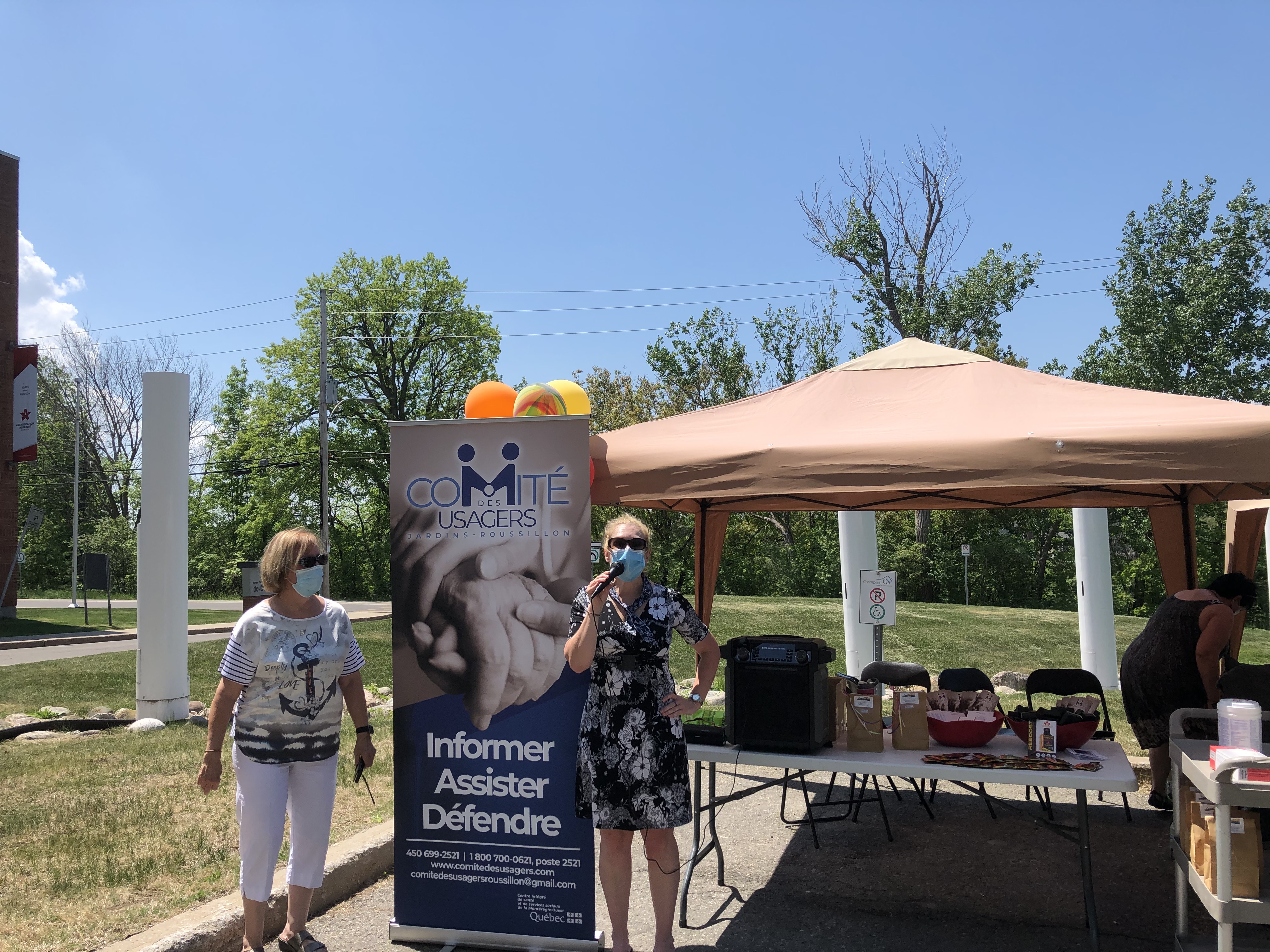 Témoignages de reconnaissance au CHSLD Champlain de Châteauguay