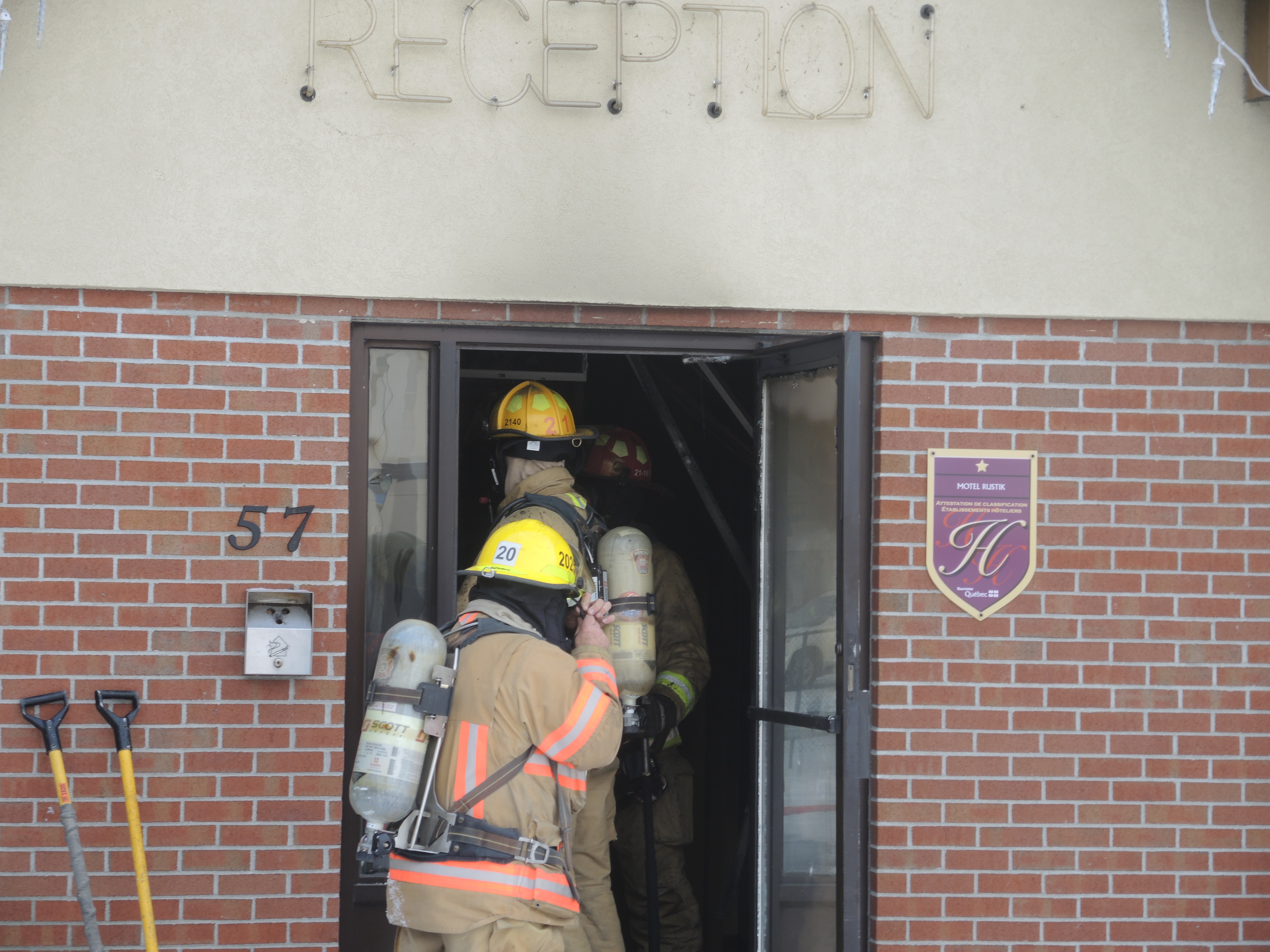 Newfangled Breathing Apparatuses for Châteauguay Firefighters