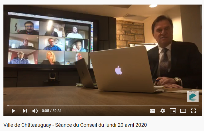 Les élus de Châteauguay vont se réunir en chair et en os