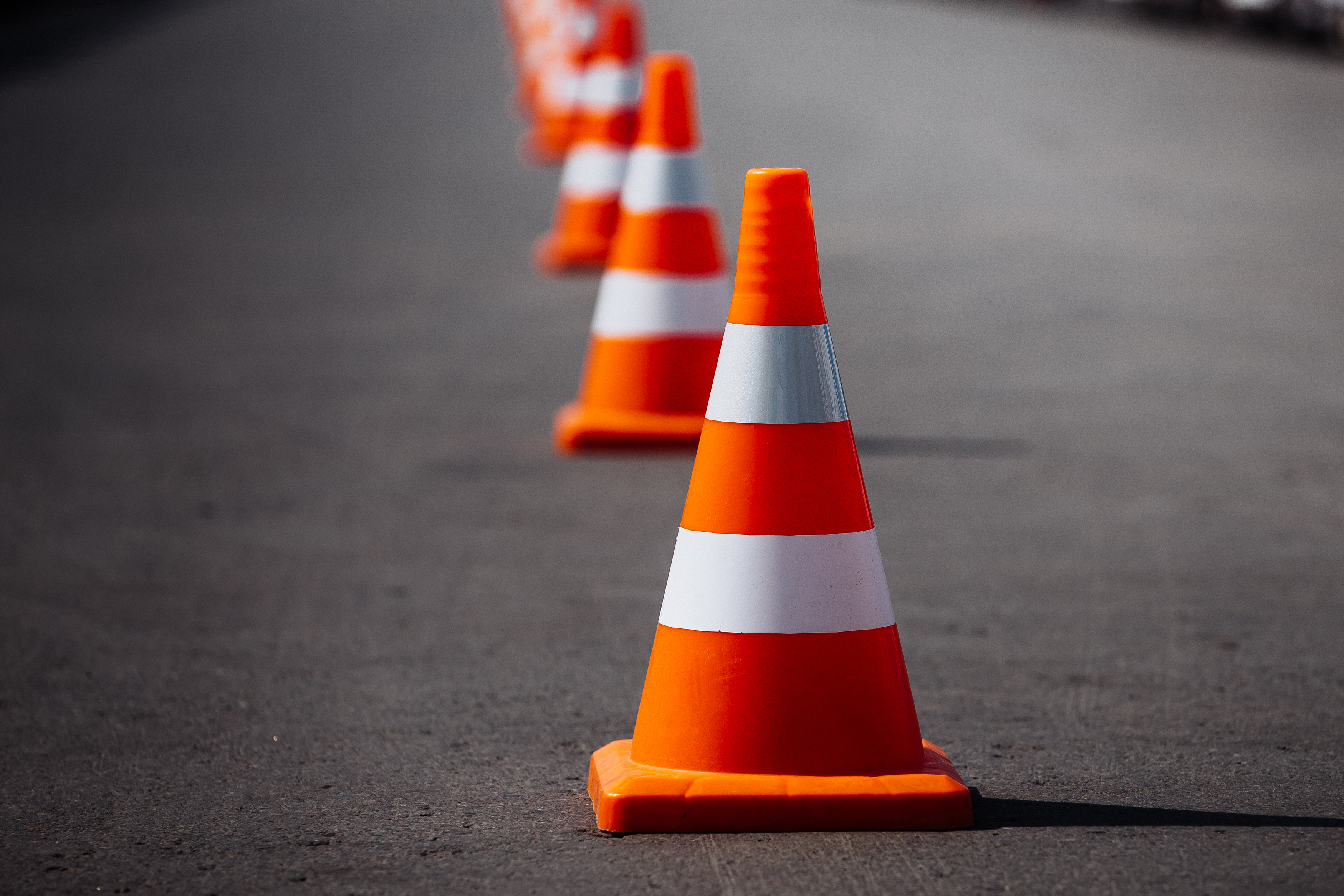 Travaux d&rsquo;asphaltage sur la route 138 à Sainte-Martine