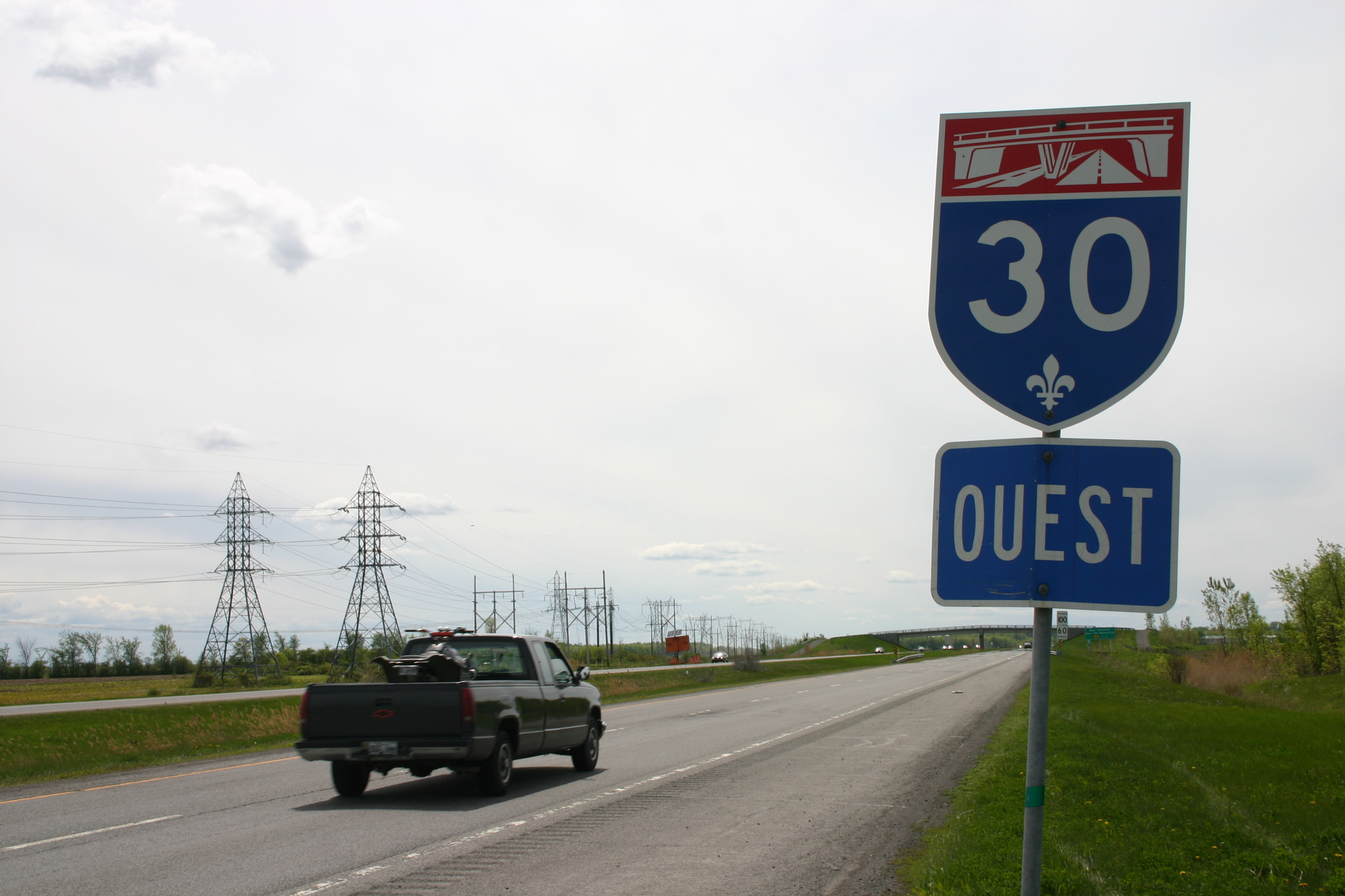 Plus de travaux d’entretien sur l’autoroute 30