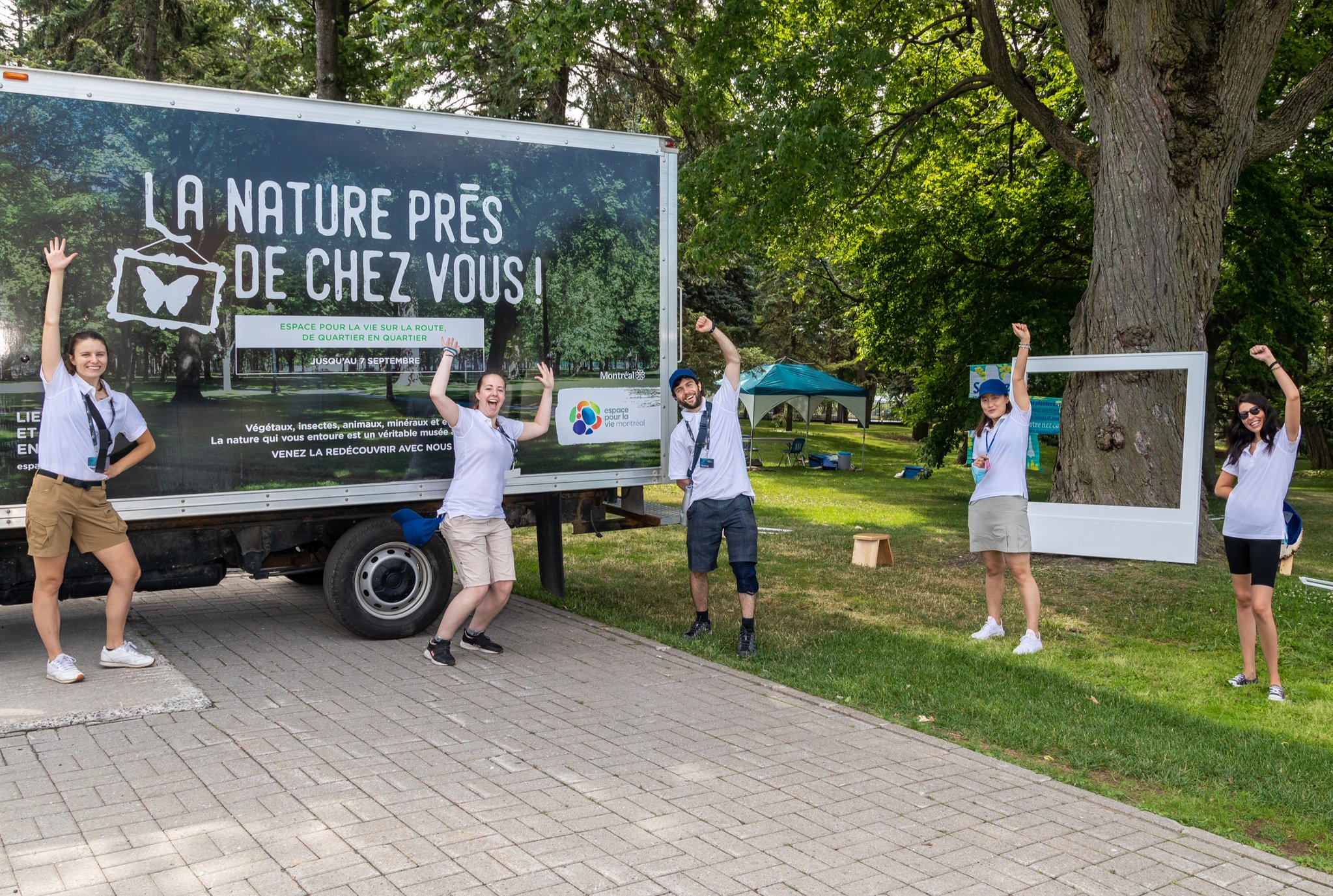 Activité «artistico-scientifique» dans les parcs de Châteauguay